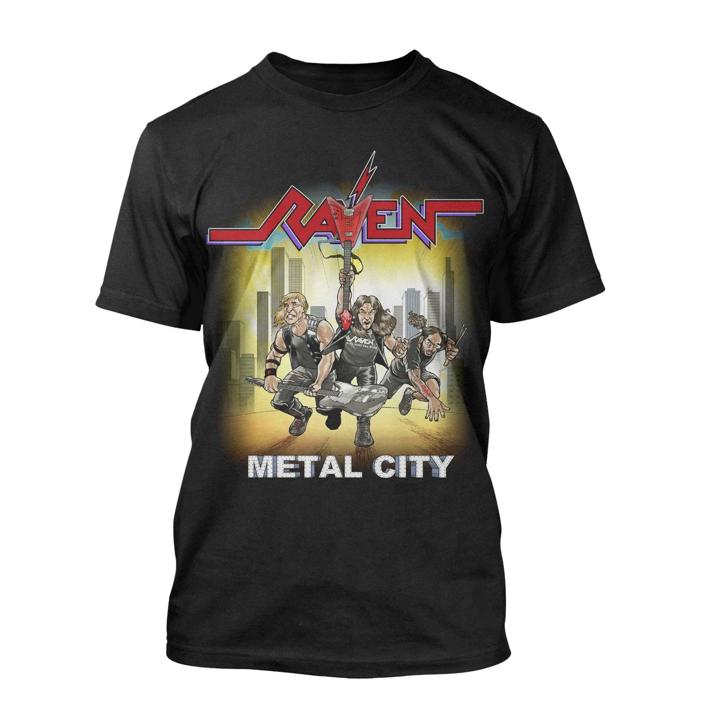 Raven "Metal City" T-Shirt