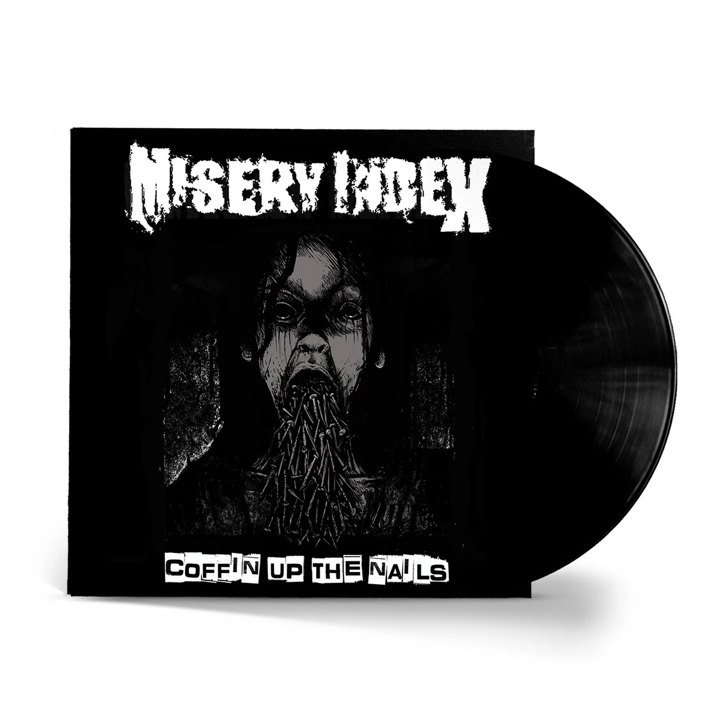 Misery Index "Coffin Up LP/Tee/Sticker Bundle" Bundle