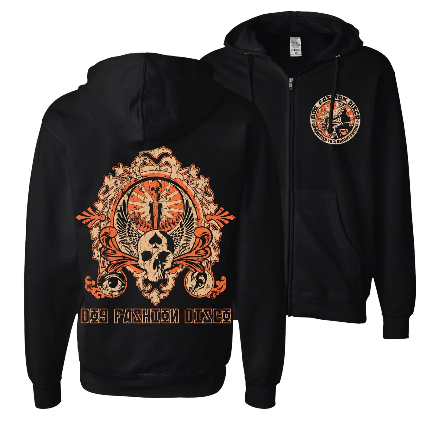 Dog Fashion Disco "Propaganda" Zip Hoodie