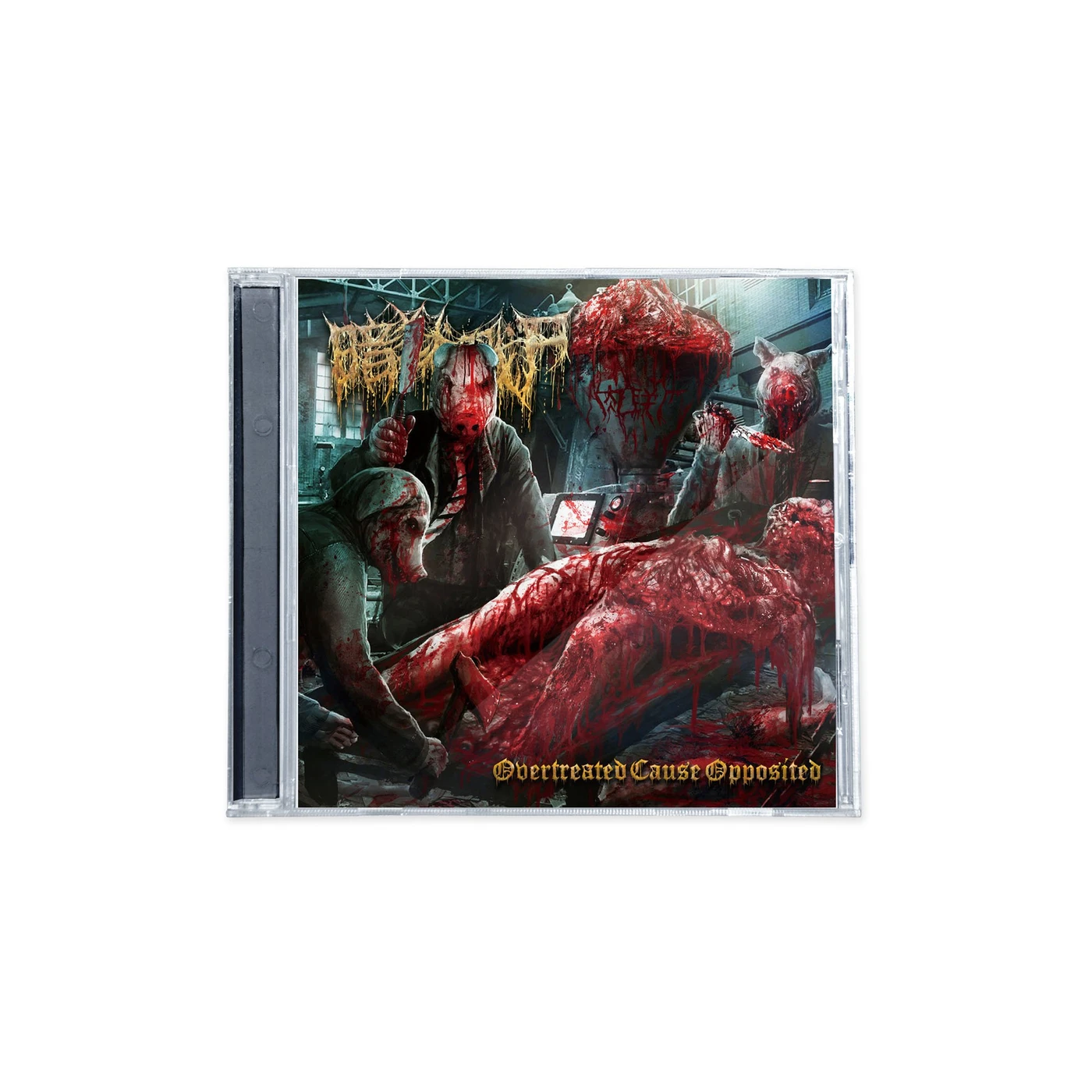 The Dark Prison Massacre "Overtreated Cause Opposited" CD