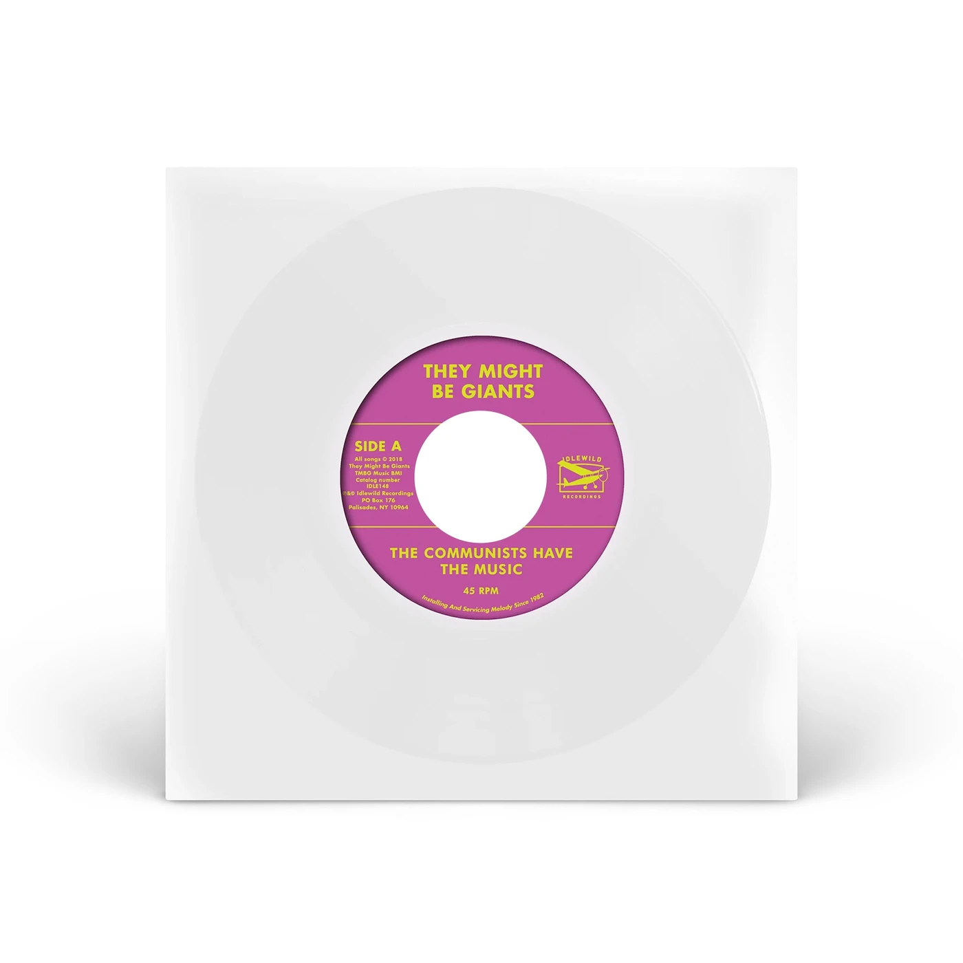 They Might Be Giants The Communists Have the Music 45 RPM Vinyl Single