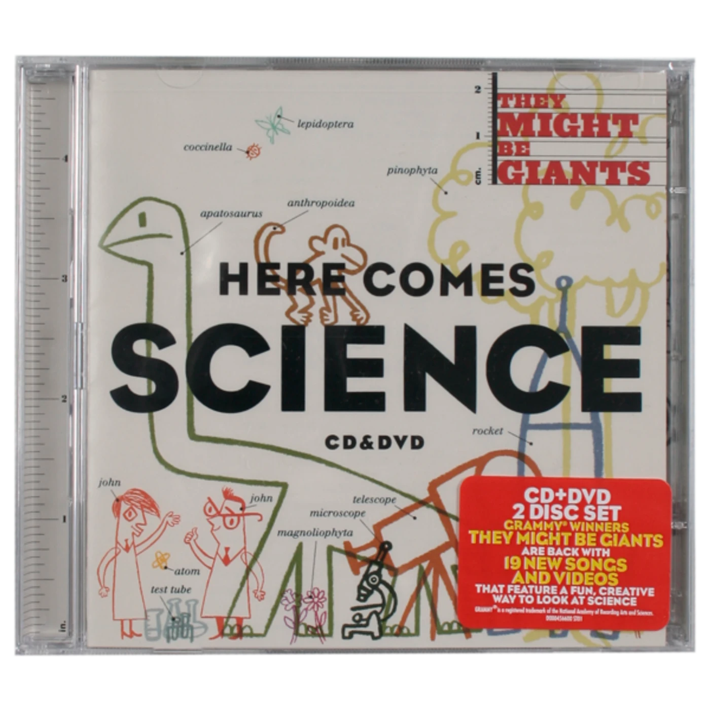 They Might Be Giants Here Comes Science CD/DVD