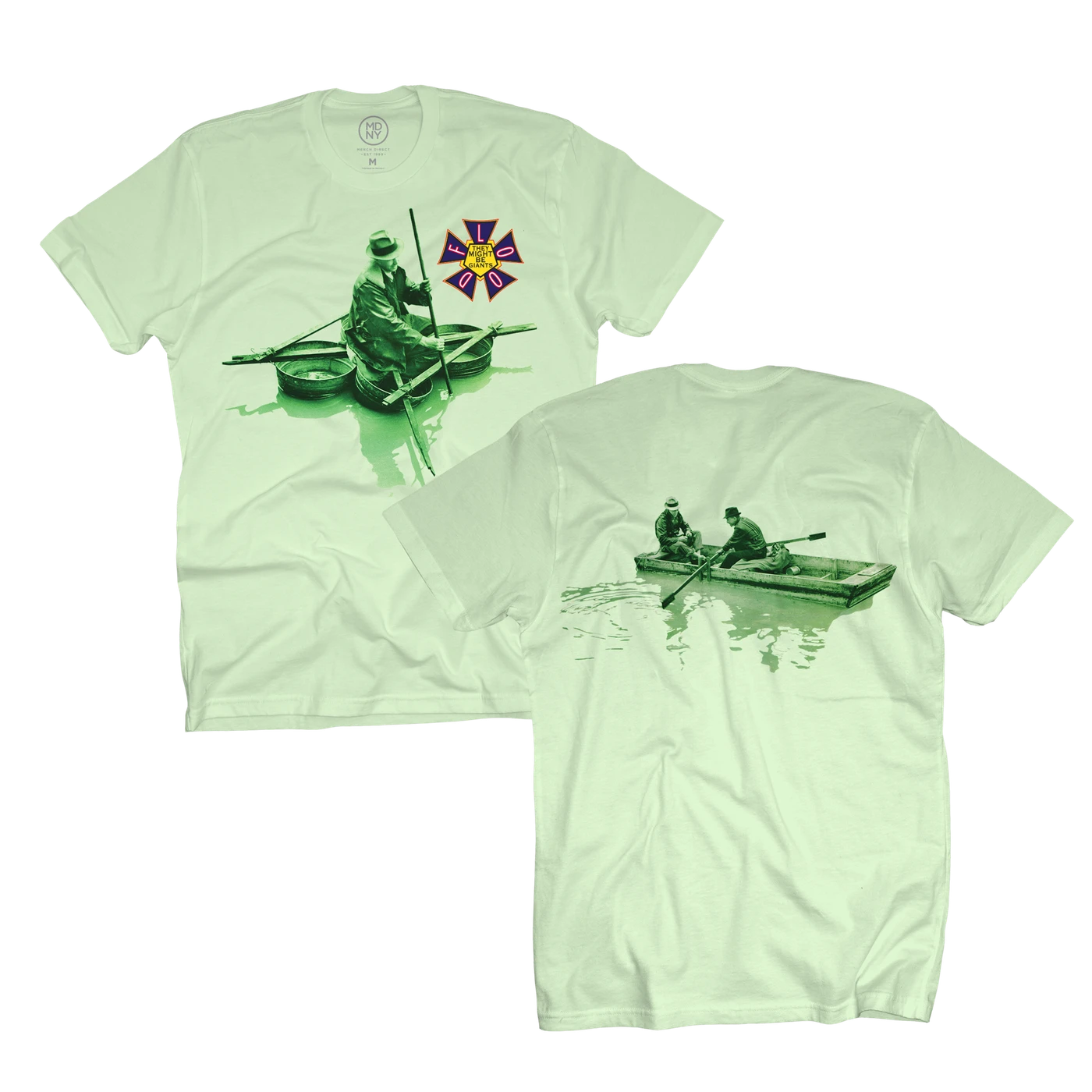 They Might Be Giants The Flood Album Cover T-Shirt (Unisex)