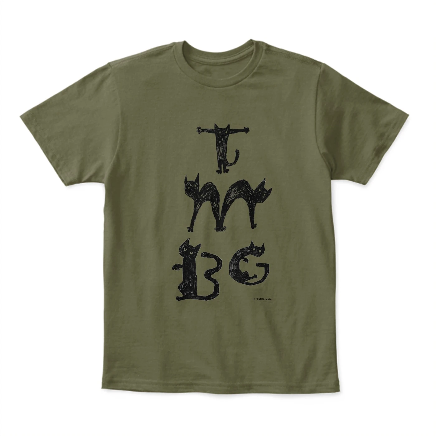 They Might Be Giants Cats + Zombies T-Shirt (Unisex)