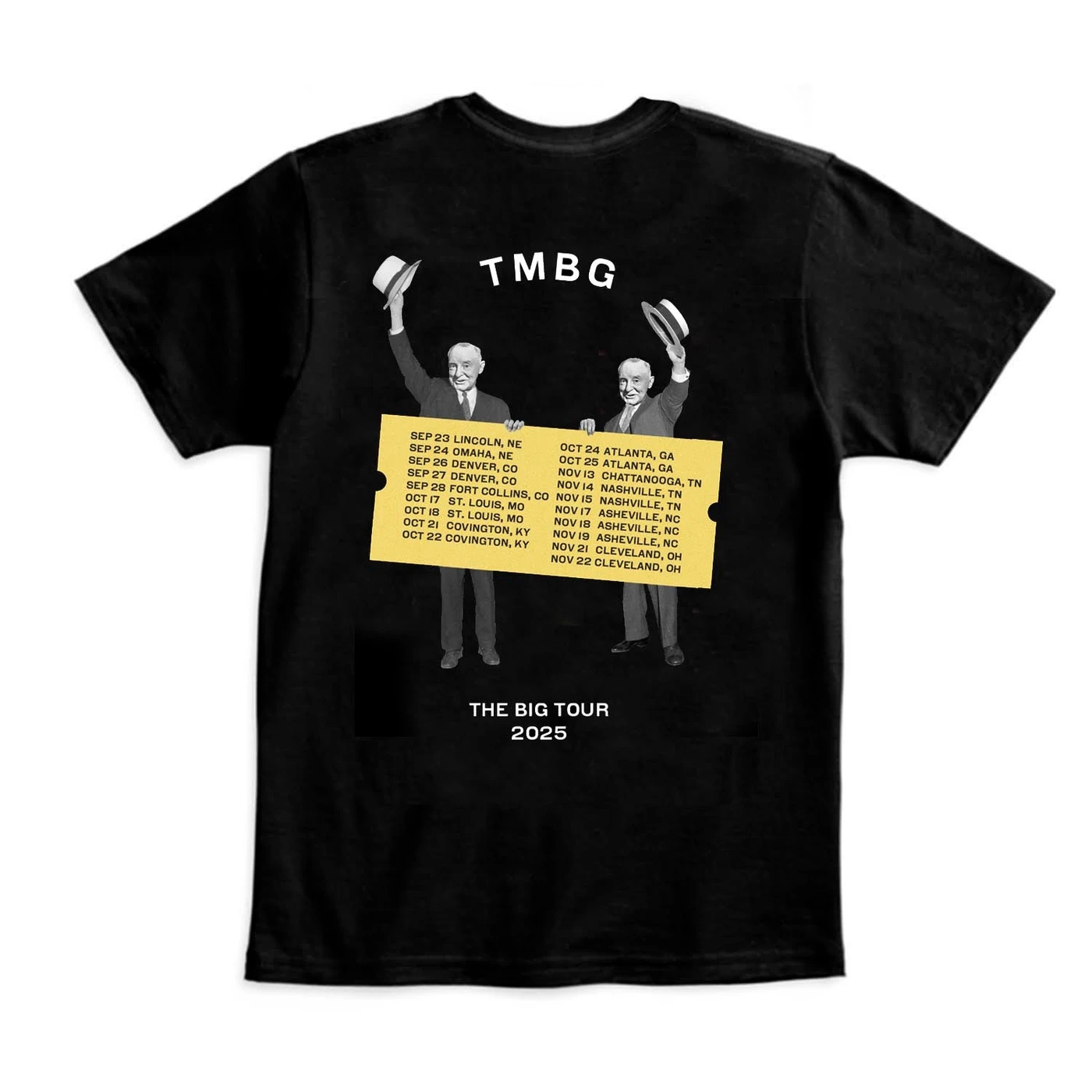 They Might Be Giants Fall 2025 Tour Shirts (Unisex)