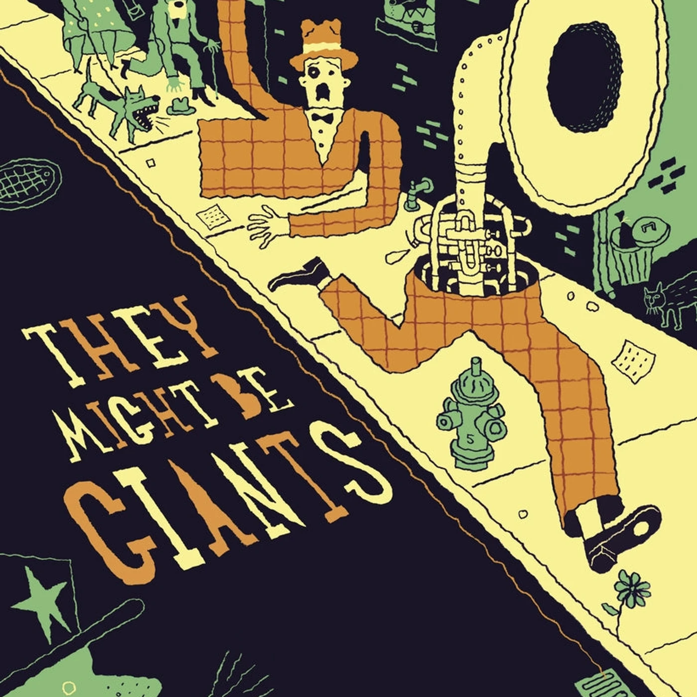 They Might Be Giants Horn Poster (SIGNED)