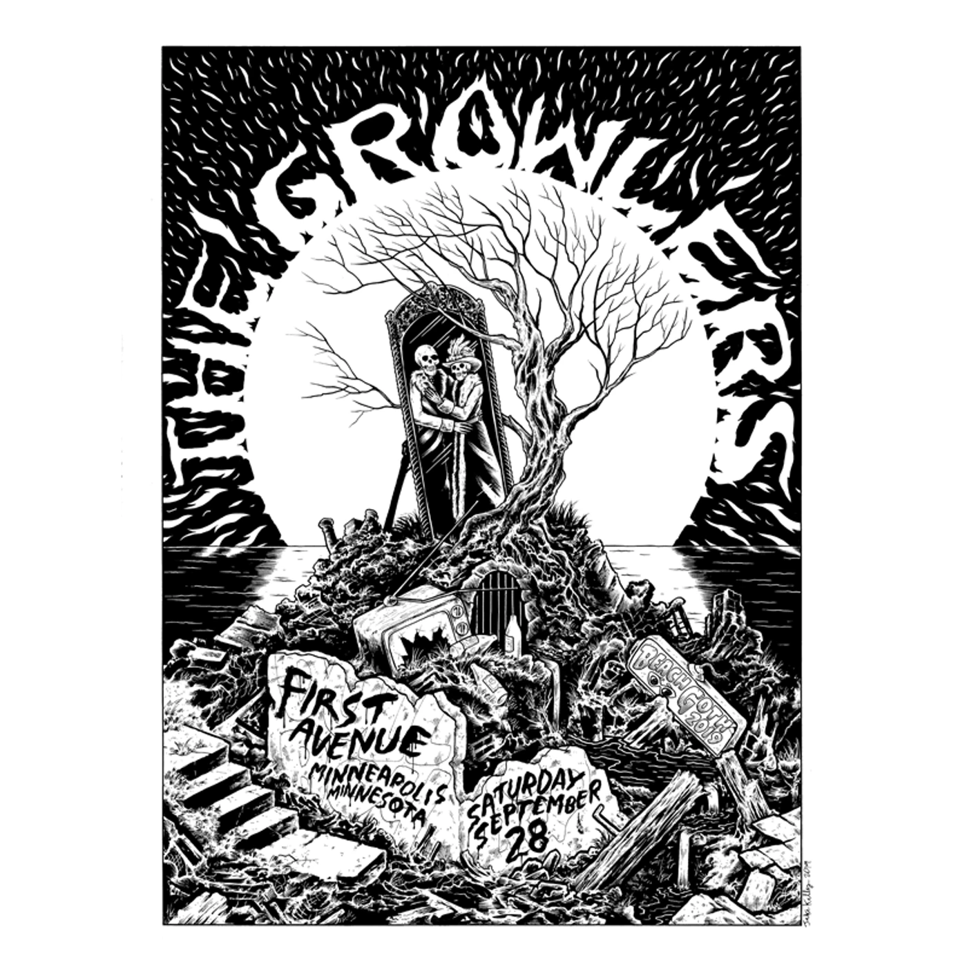 The Growlers Limited Edition 9/28/2019 Minneapolis, MN Poster