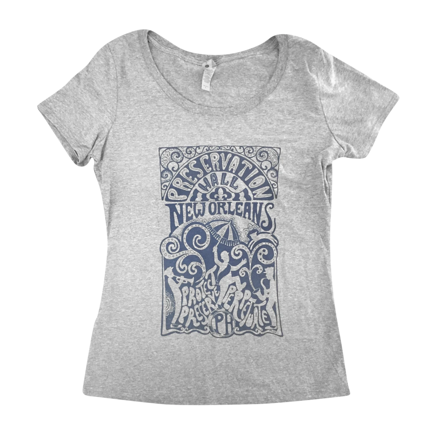 Preservation Hall Jazz Band Women's Protect, Preserve, Perpetuate Tee