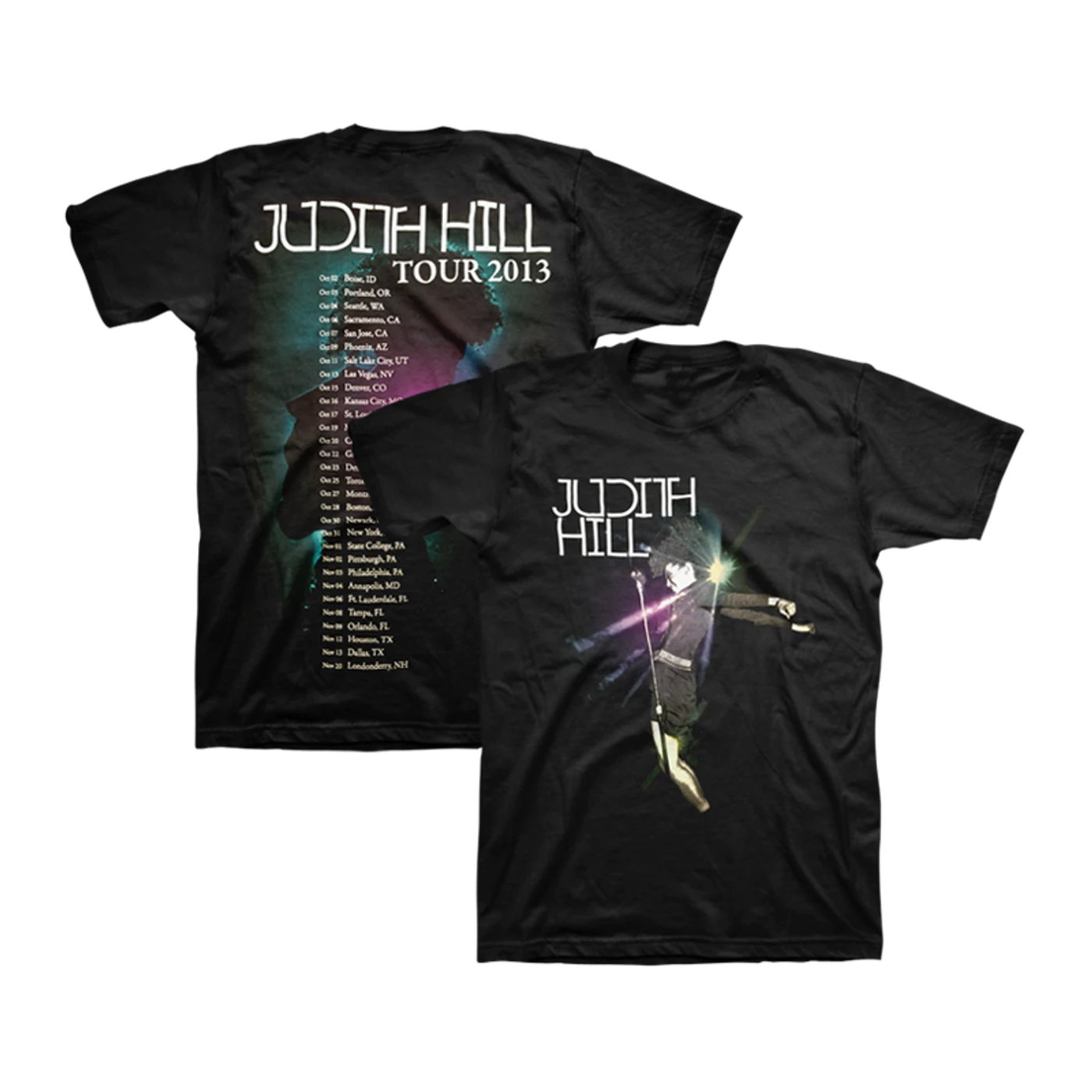 Judith Hill 2013 Unisex Tour Tee