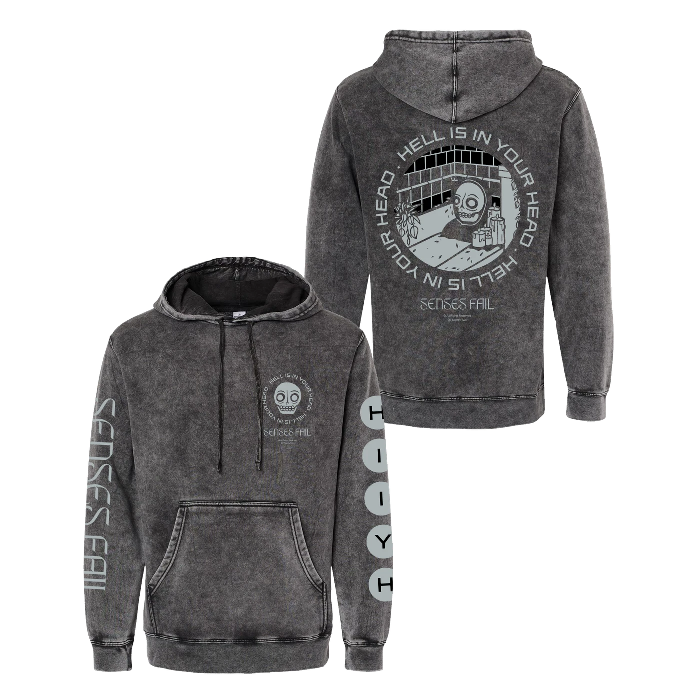 Senses Fail Water Mineral Wash Hoodie