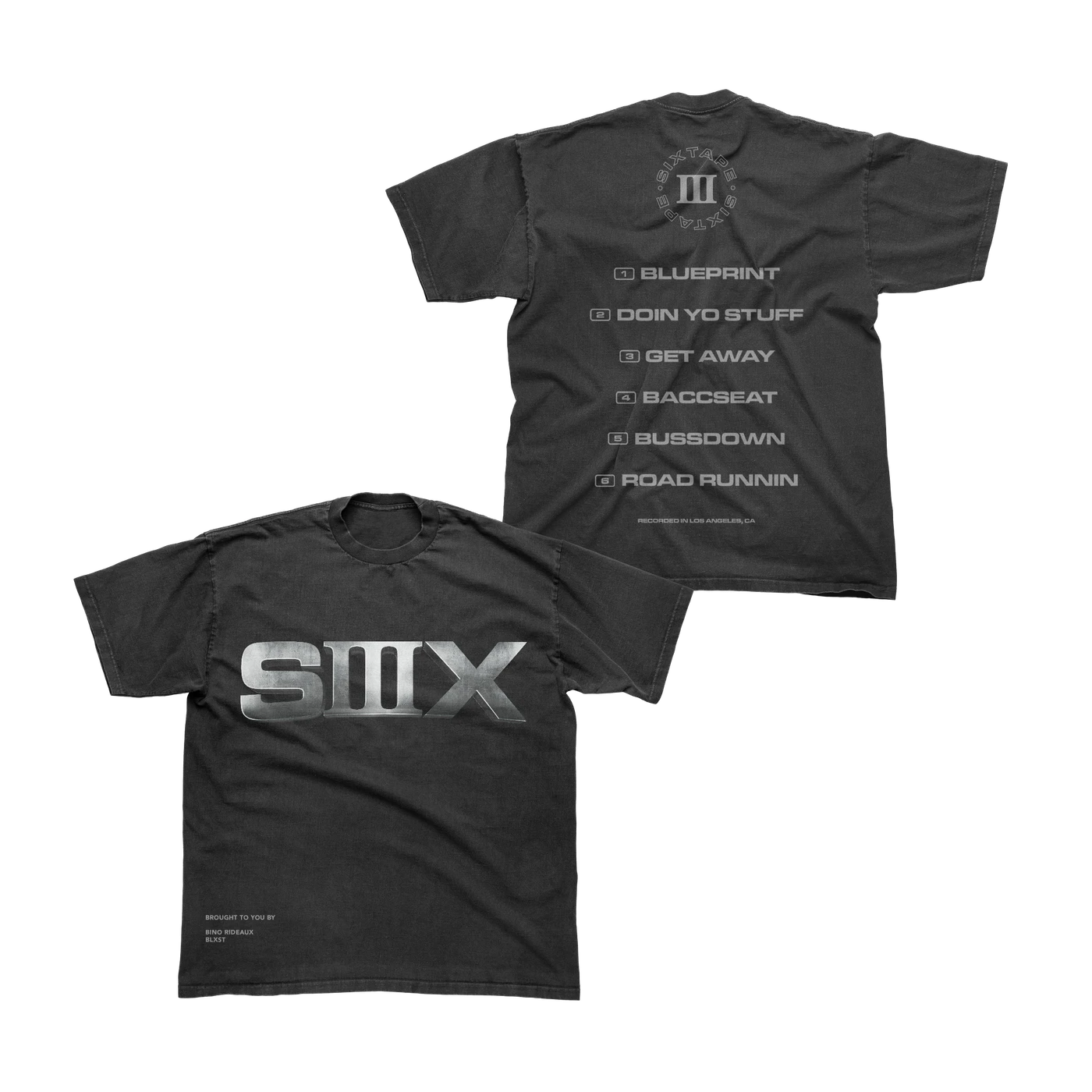 Blxst Sixtape 3 Tracklist T-shirt