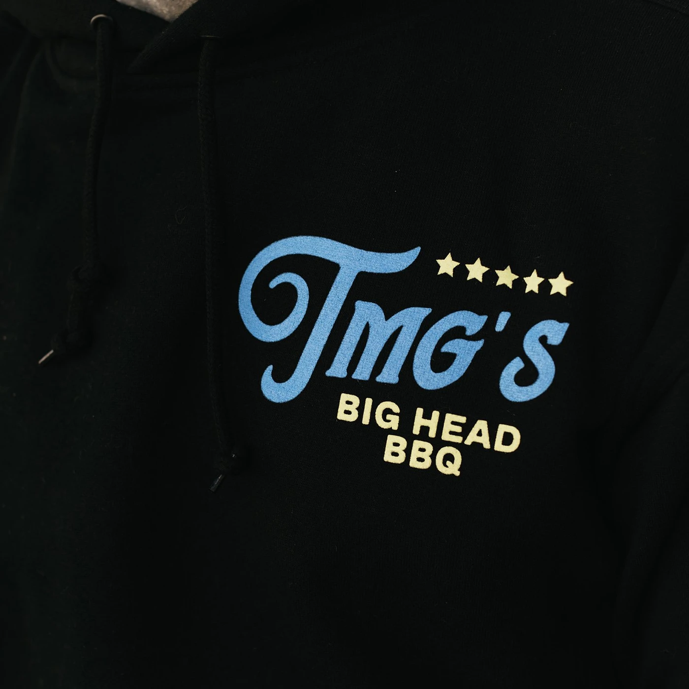 Tiny Meat Gang Big Head BBQ Black Hoodie