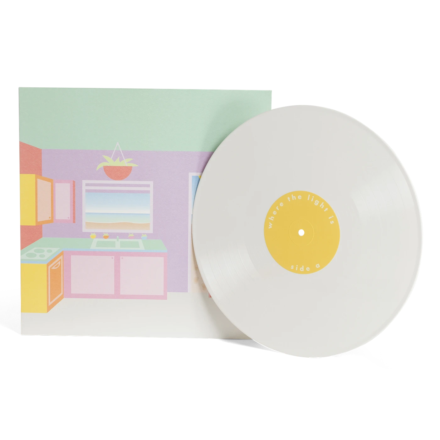 Surfaces Where the Light Is Vinyl LP - White