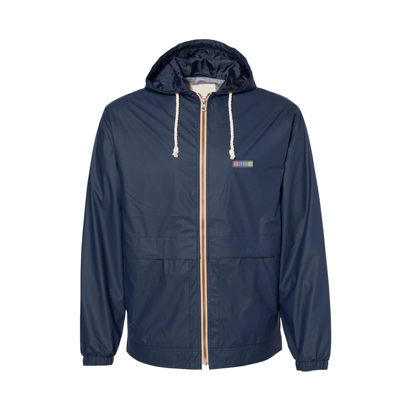 Surfaces Box Logo Patch Rain Jacket
