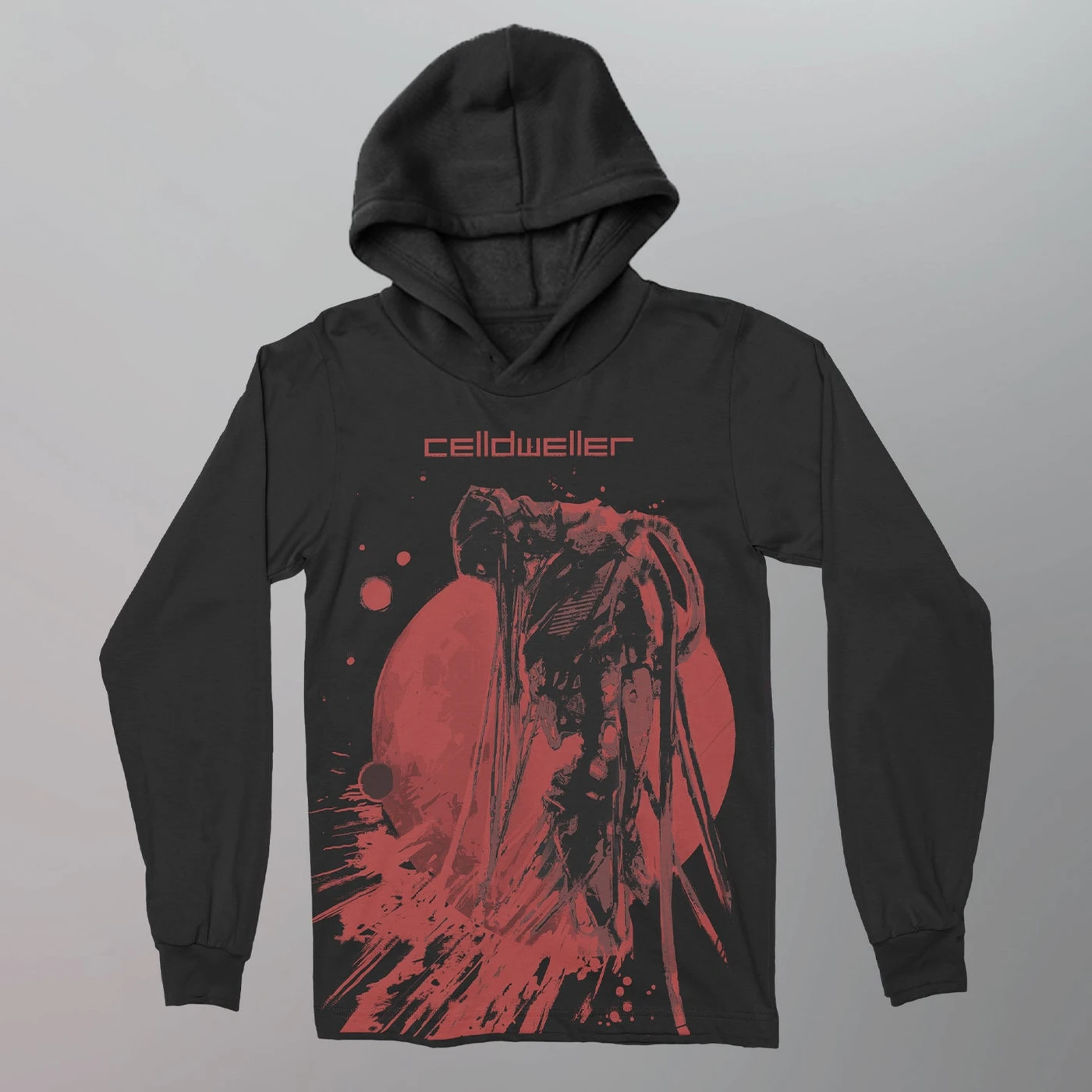 Celldweller - Blood Moon L/S Hooded Shirt