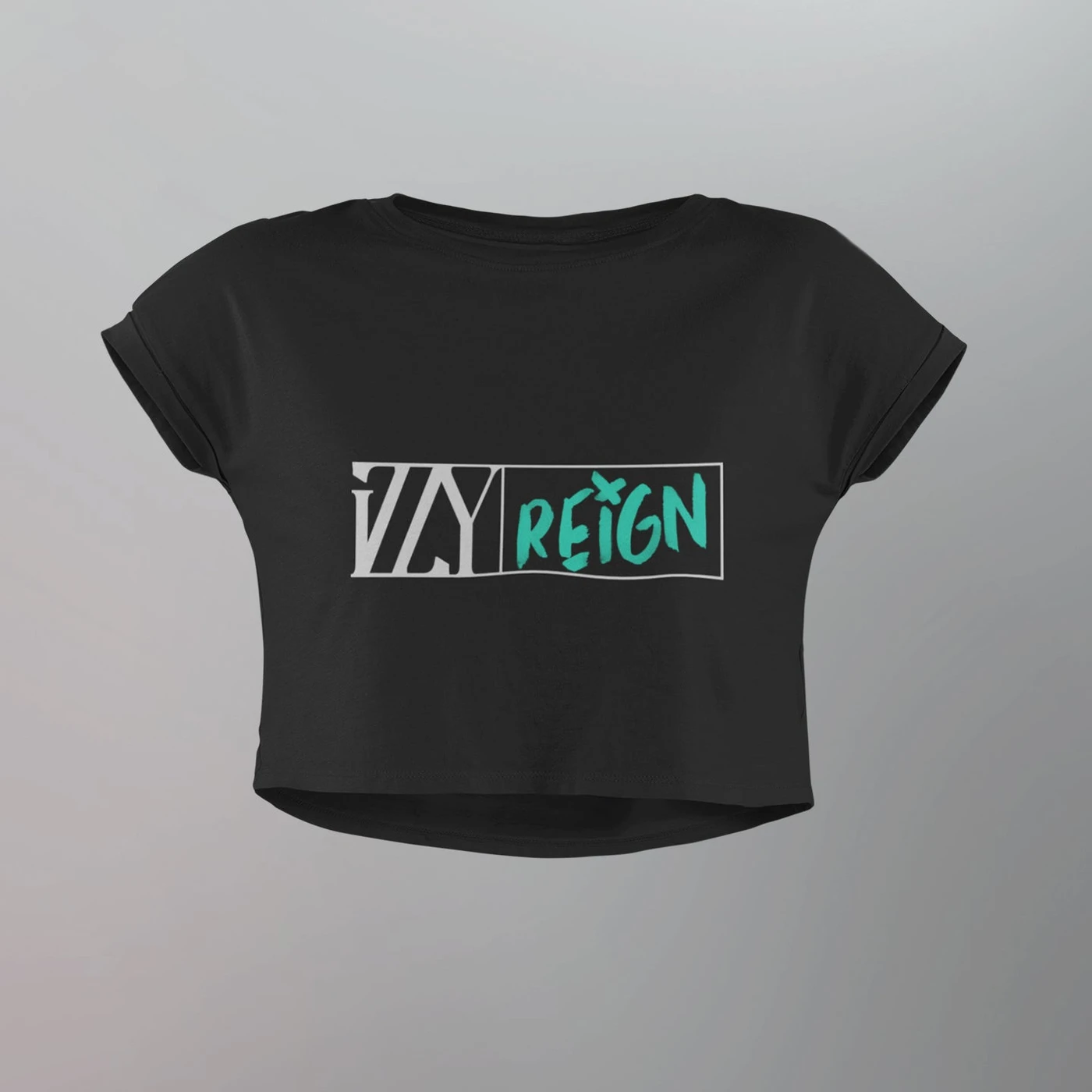 Izzy Reign - Royal Power Women's Crop Top