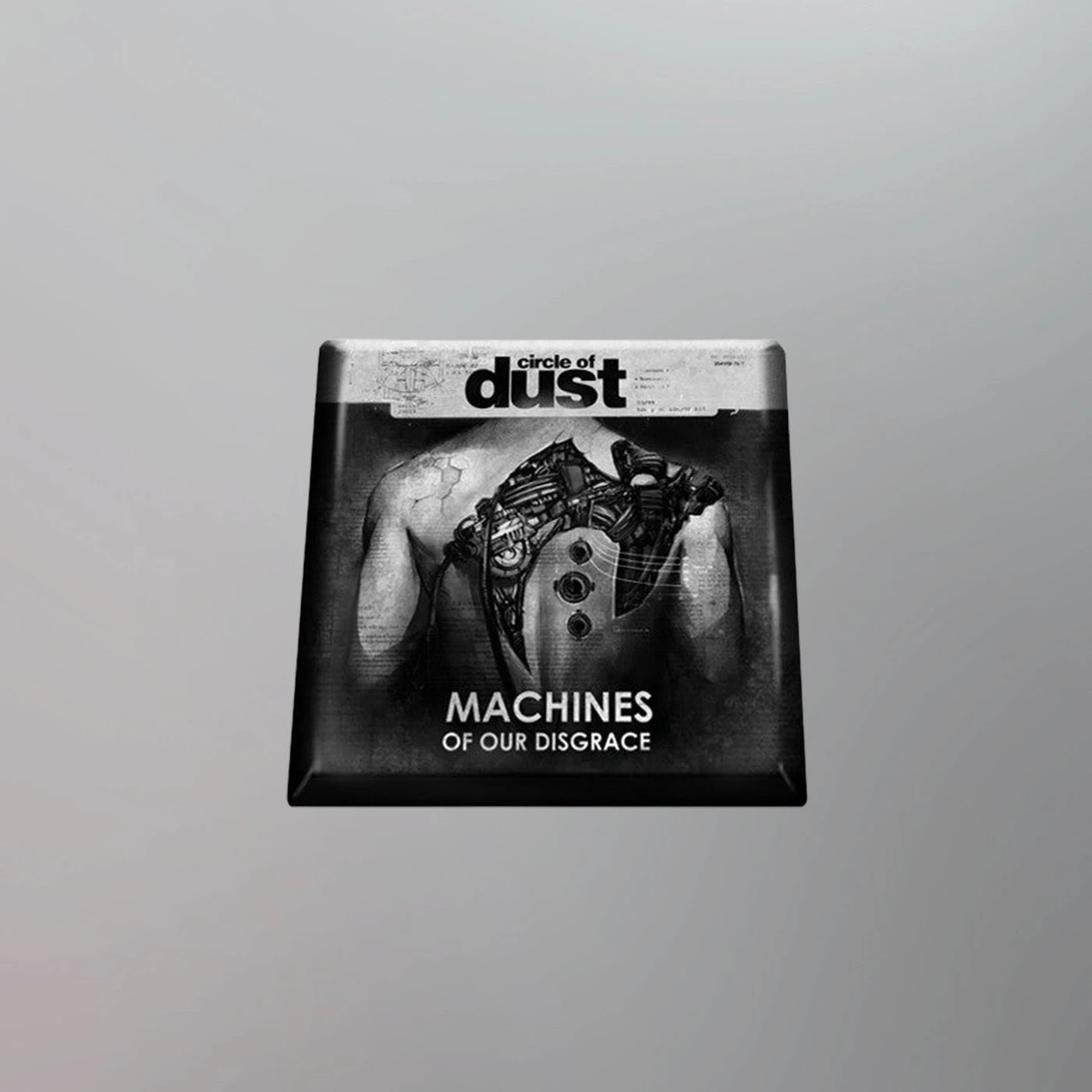 Circle of Dust - Machines of Our Disgrace 2" Square Button