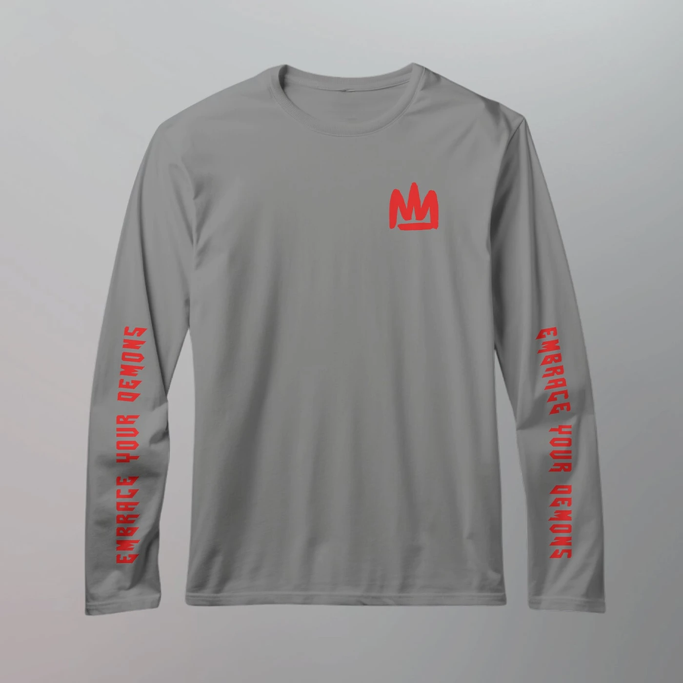 Izzy Reign - Embrace Your Demons L/S Shirt [Charcoal]