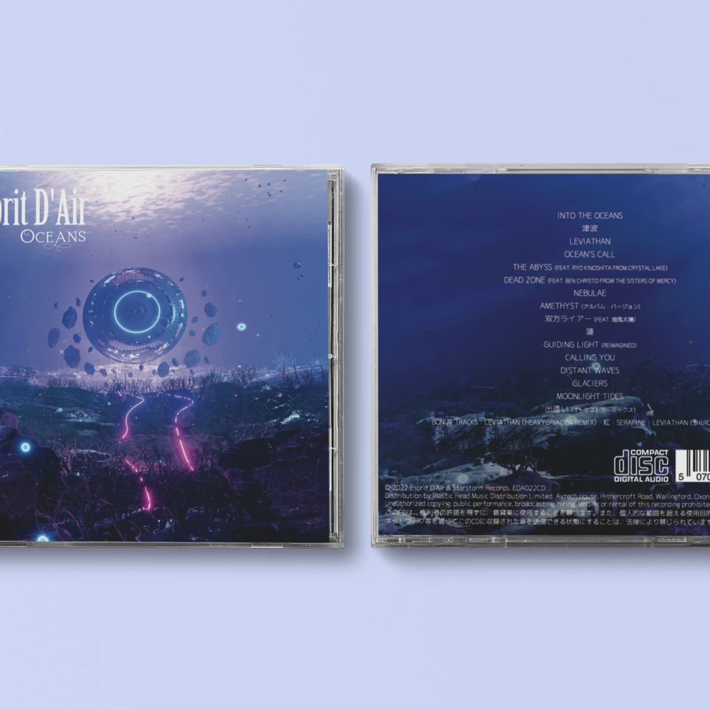Esprit D'Air Oceans Album CD