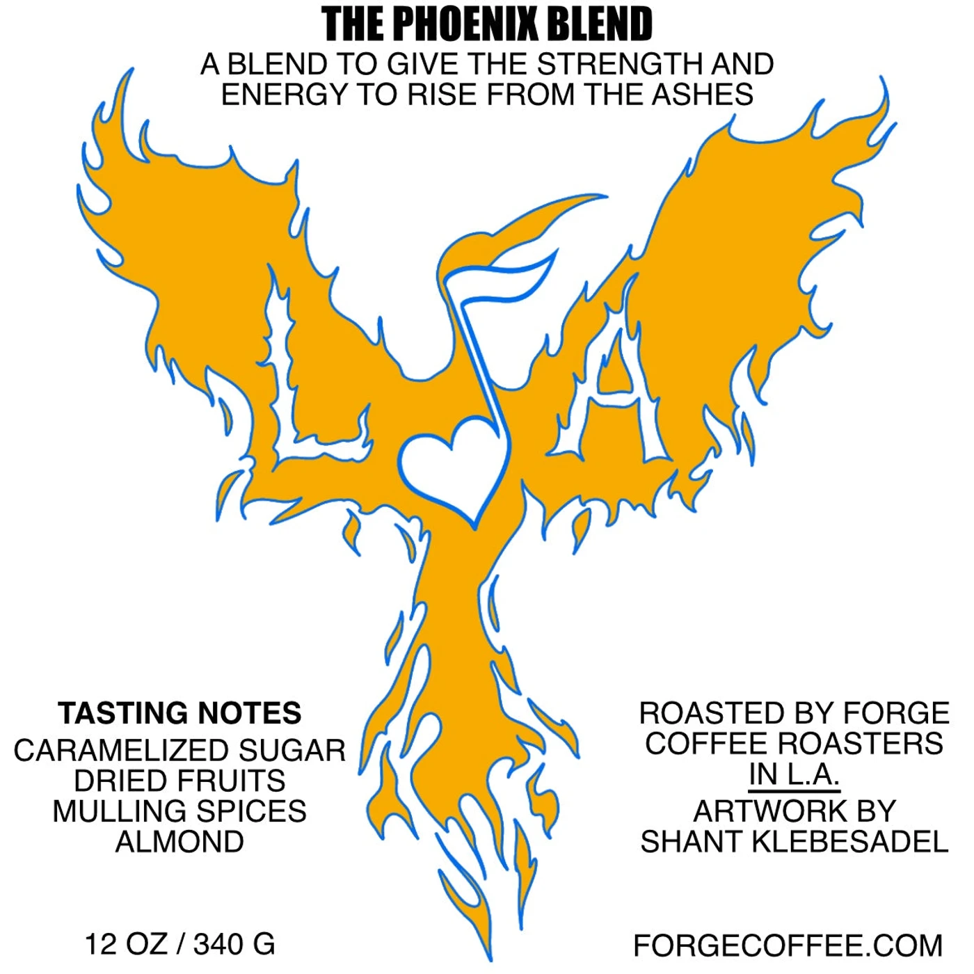Road Dog Merch THE PHOENIX BLEND Coffee ( Ground Beans)