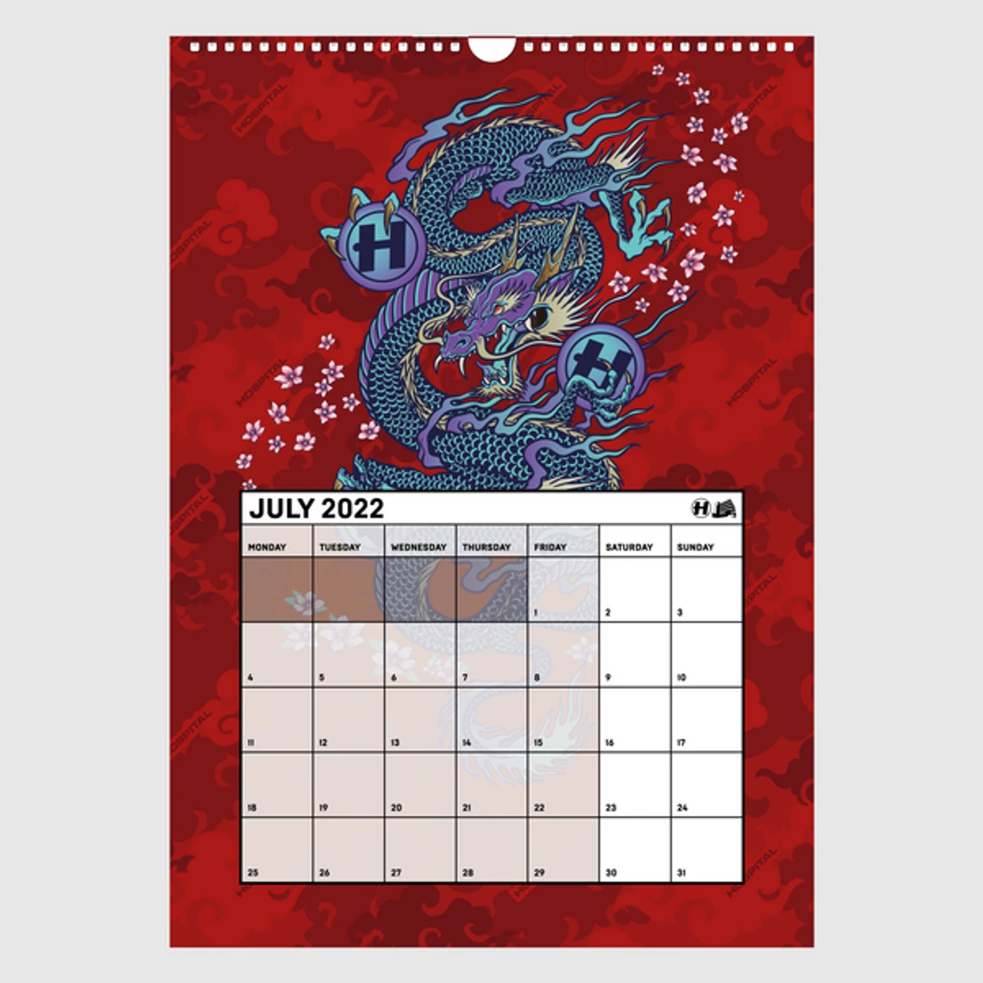 Hospital Records 2022 Calendar