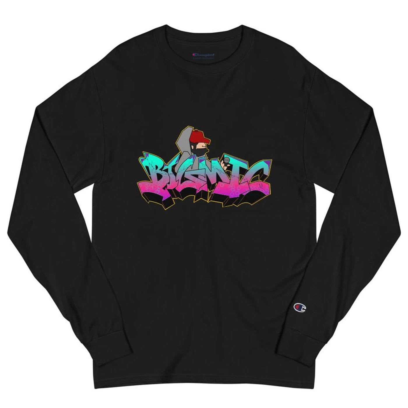 Big Mic Graff Champion Long Sleeve Shirt