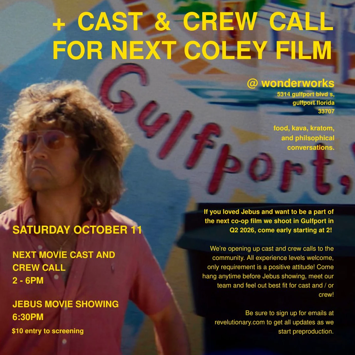 Coley Oct 11 Jebus Screening @ Wonderworks
