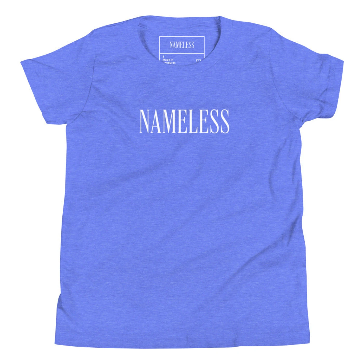 Olanzo Carver YOUTH NAMELESS TEE [HEATHER BLUE]