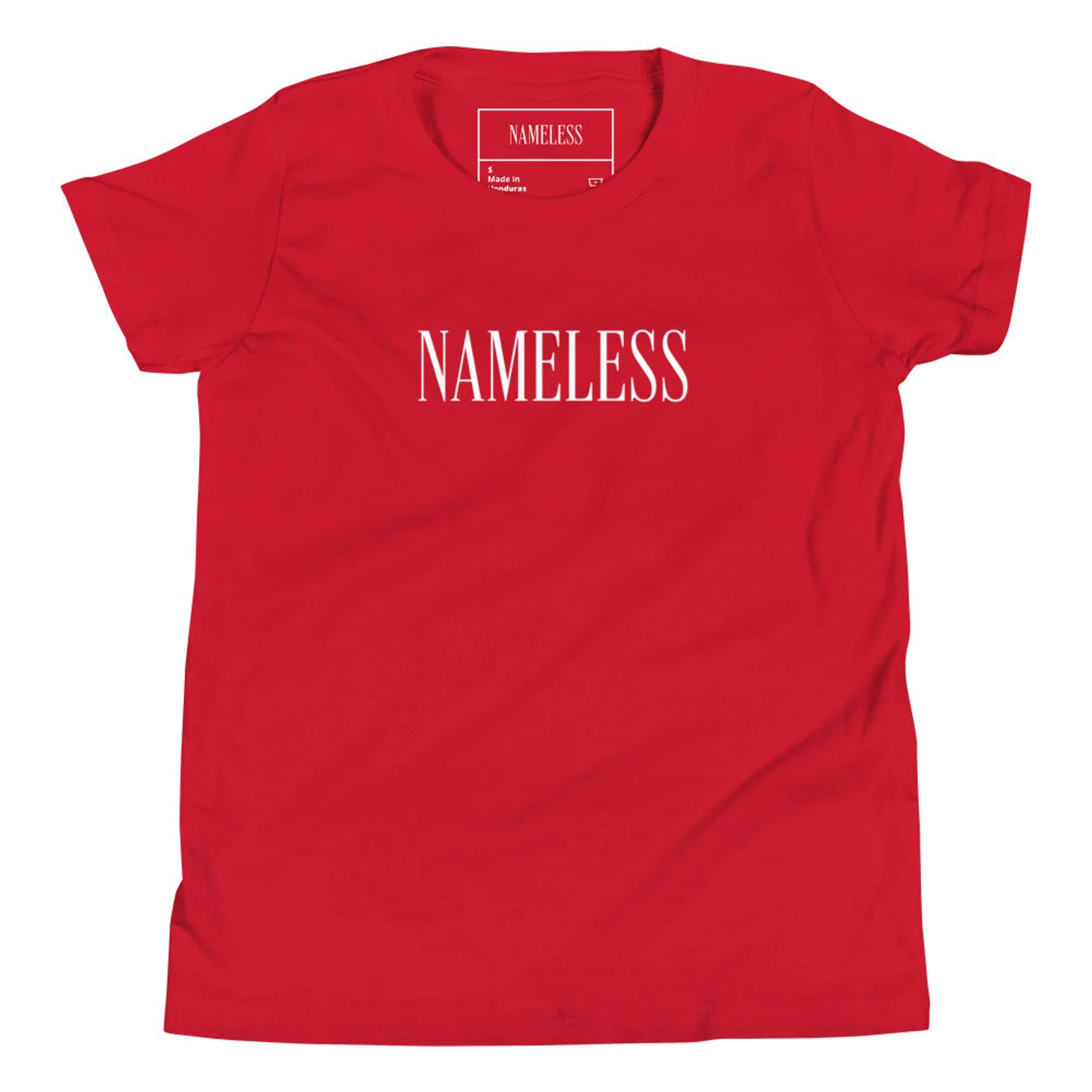 Olanzo Carver YOUTH NAMELESS TEE [RED]