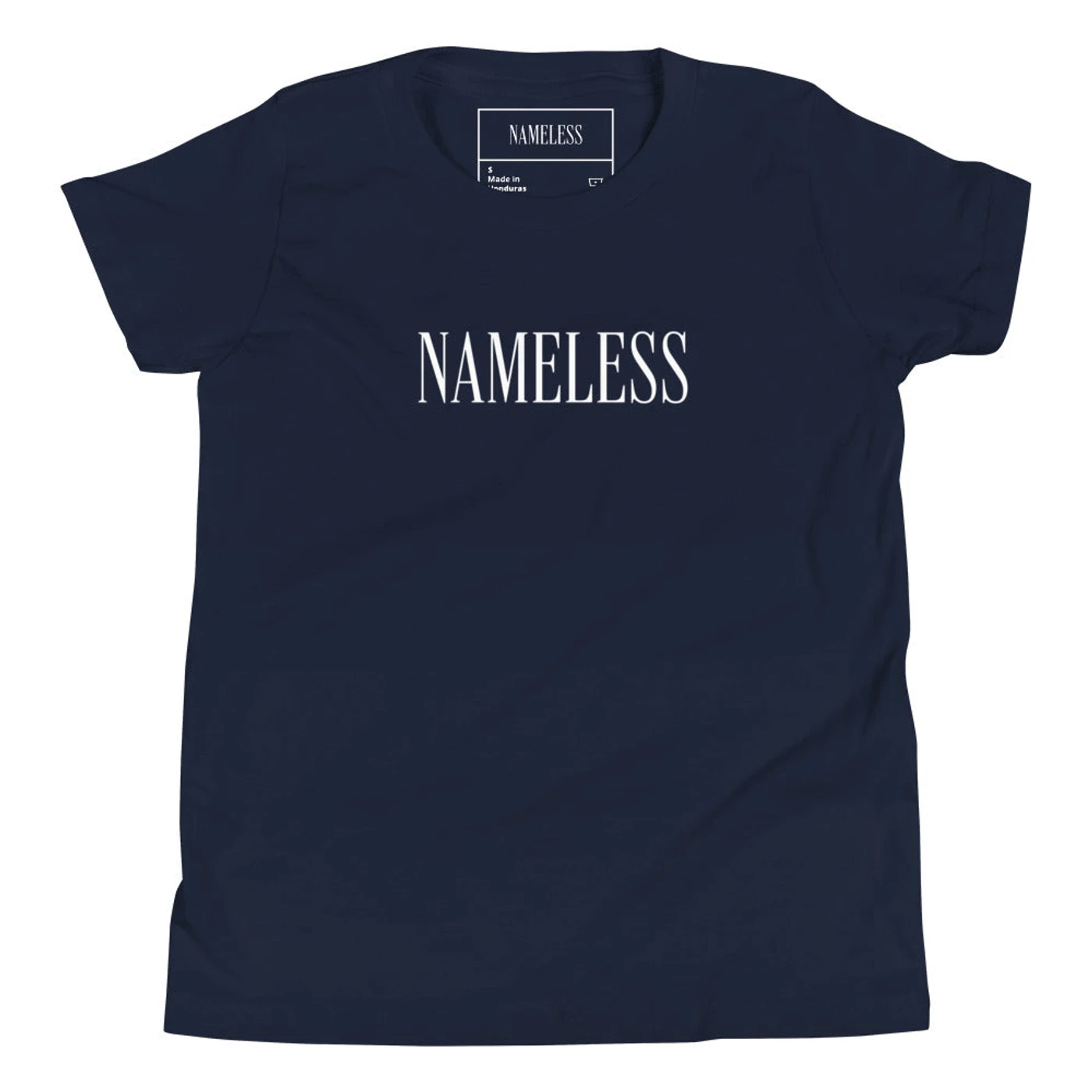 Olanzo Carver YOUTH NAMELESS TEE [NAVY]