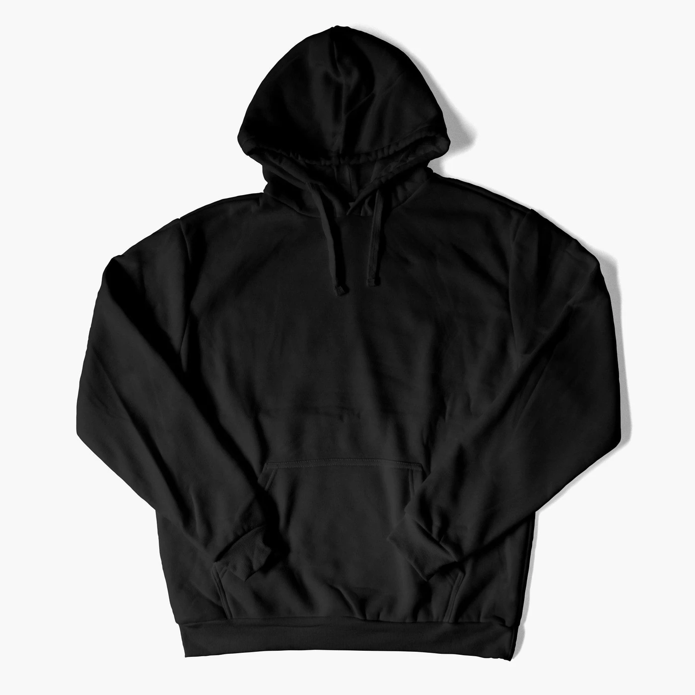 Rave Clothing Techno Crew Hoodie in schwarz