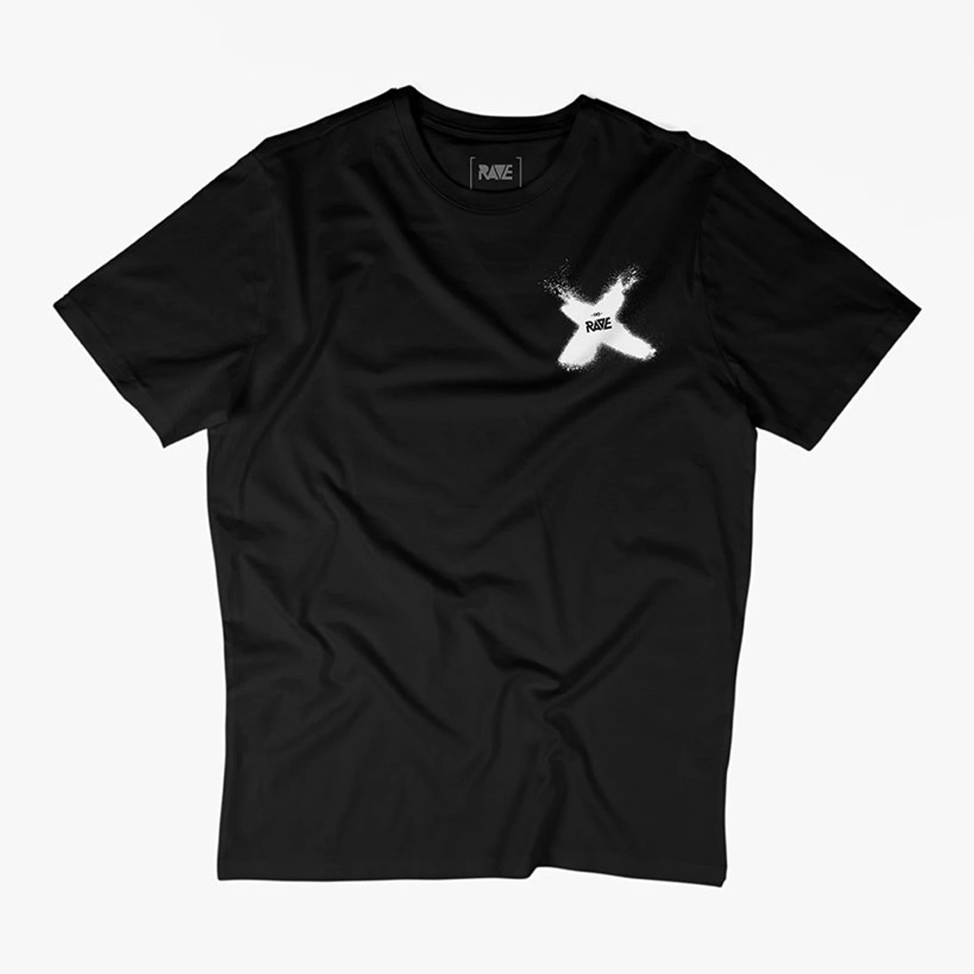 Rave Clothing Techno Wall T-Shirt in schwarz
