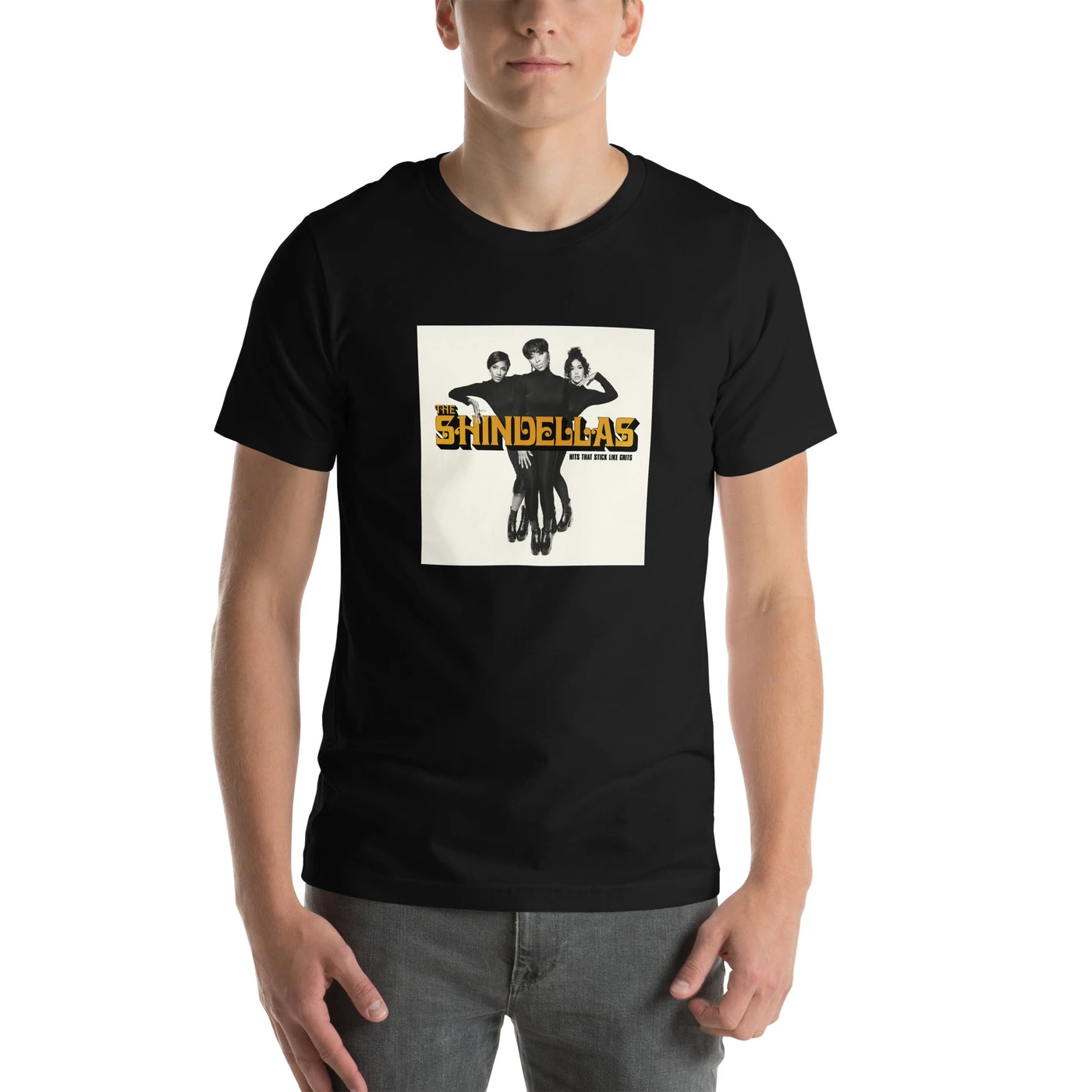 Louis York The Shindellas Hits That Stick Like Grits (T-Shirt)