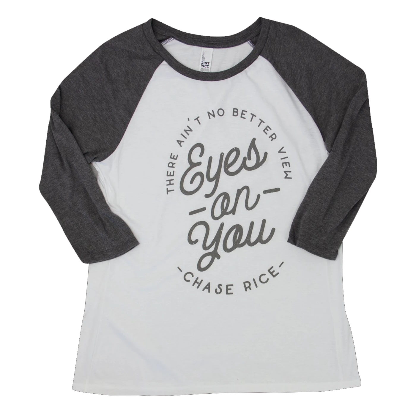 Chase Rice Ladies Eyes On You Raglan Tee