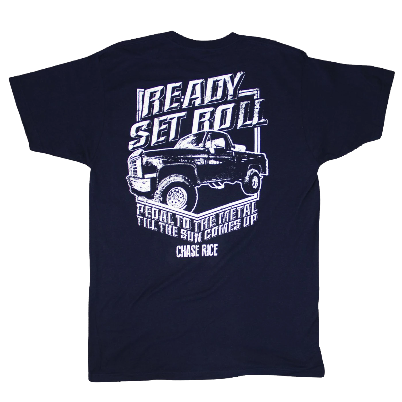Chase Rice Ready Set Roll Navy Tee