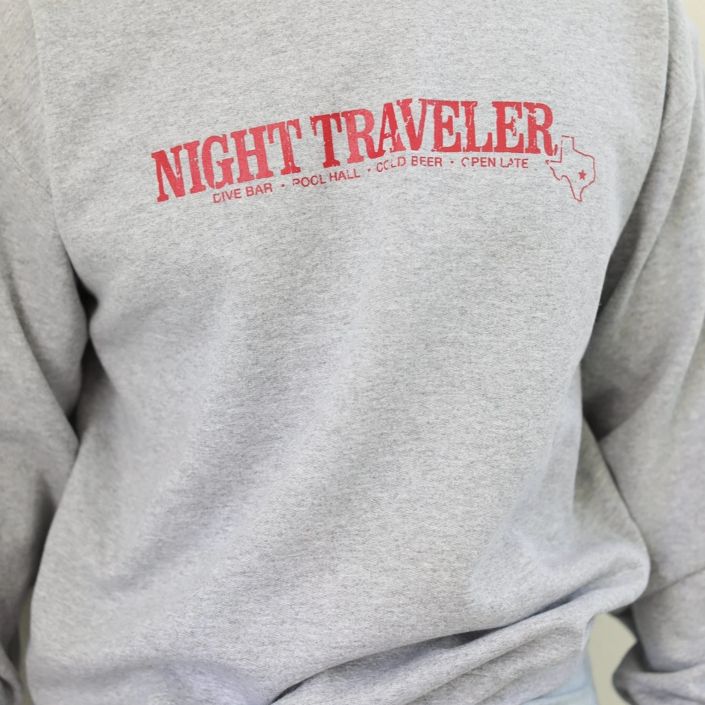 NIGHT TRAVELER Hotspot Crewneck Sweatshirt