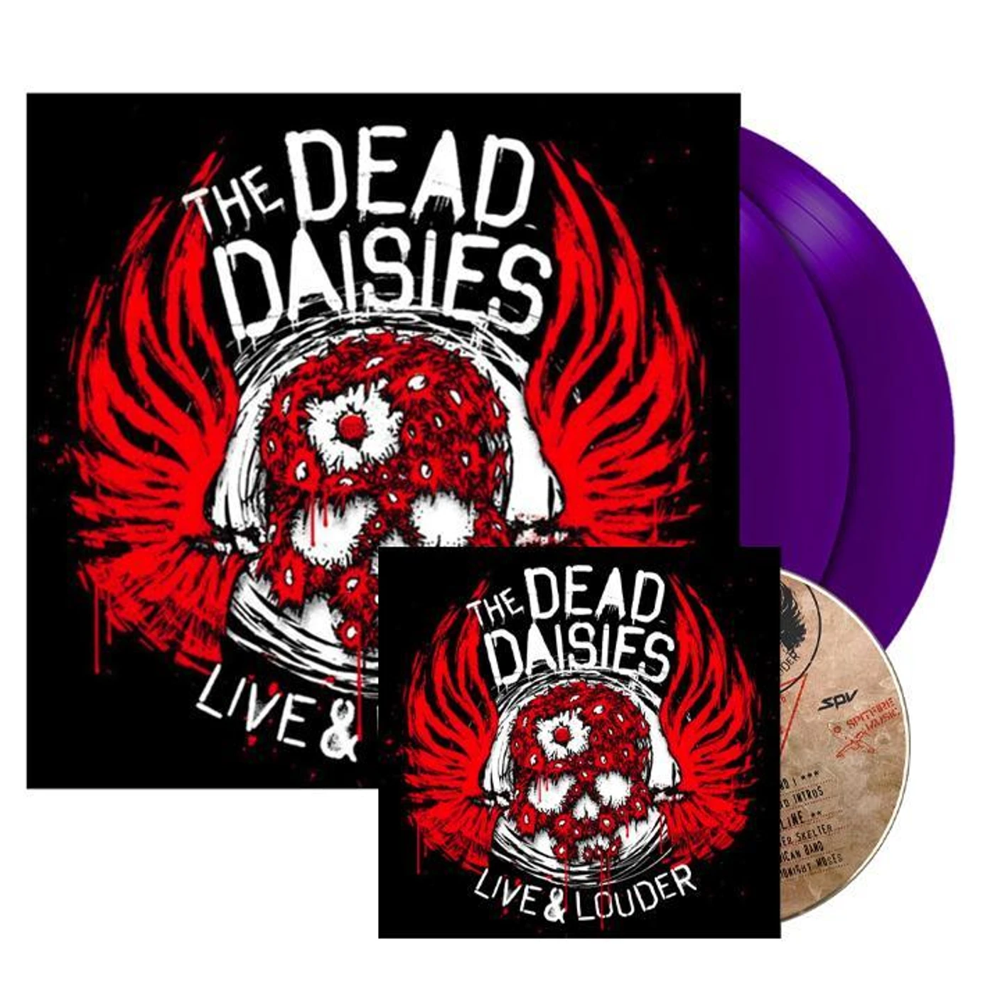 The Dead Daisies Live & Louder 2 LP & CD Gatefold (Vinyl)