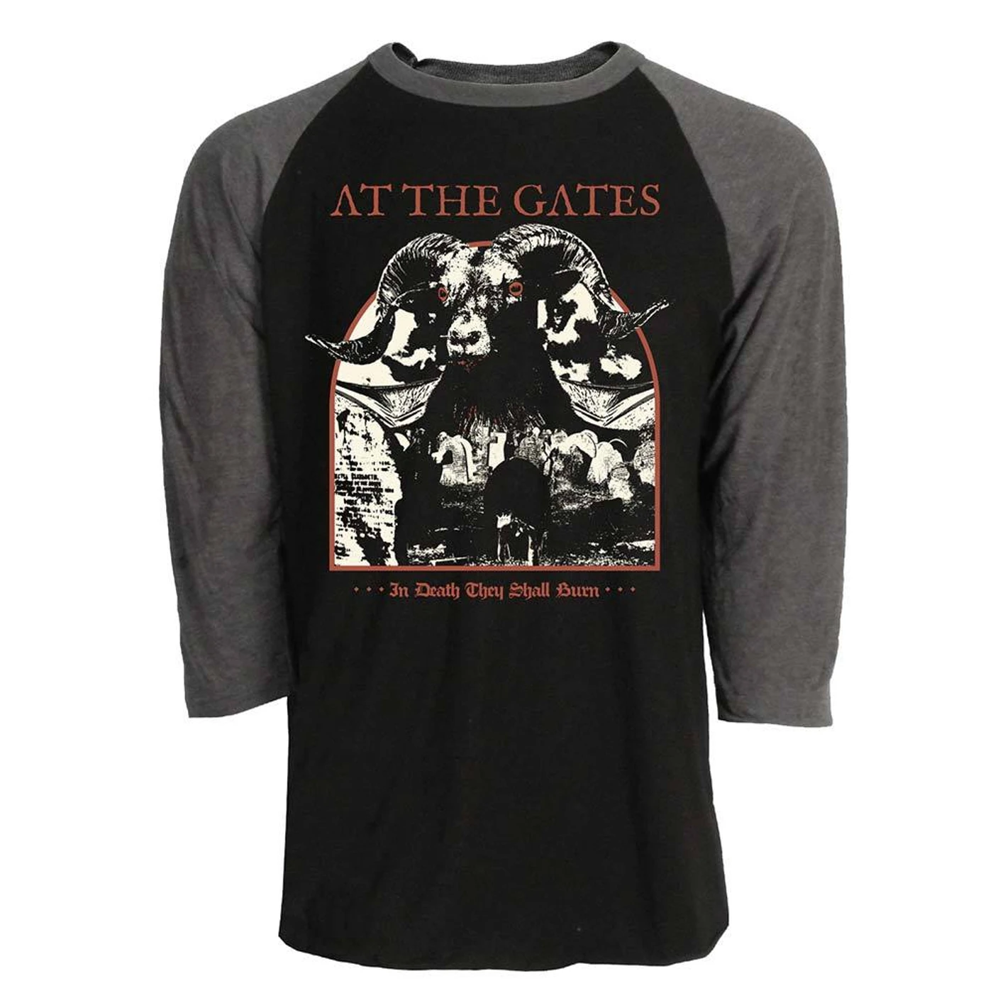 At The Gates In Death They Shall Burn Raglan