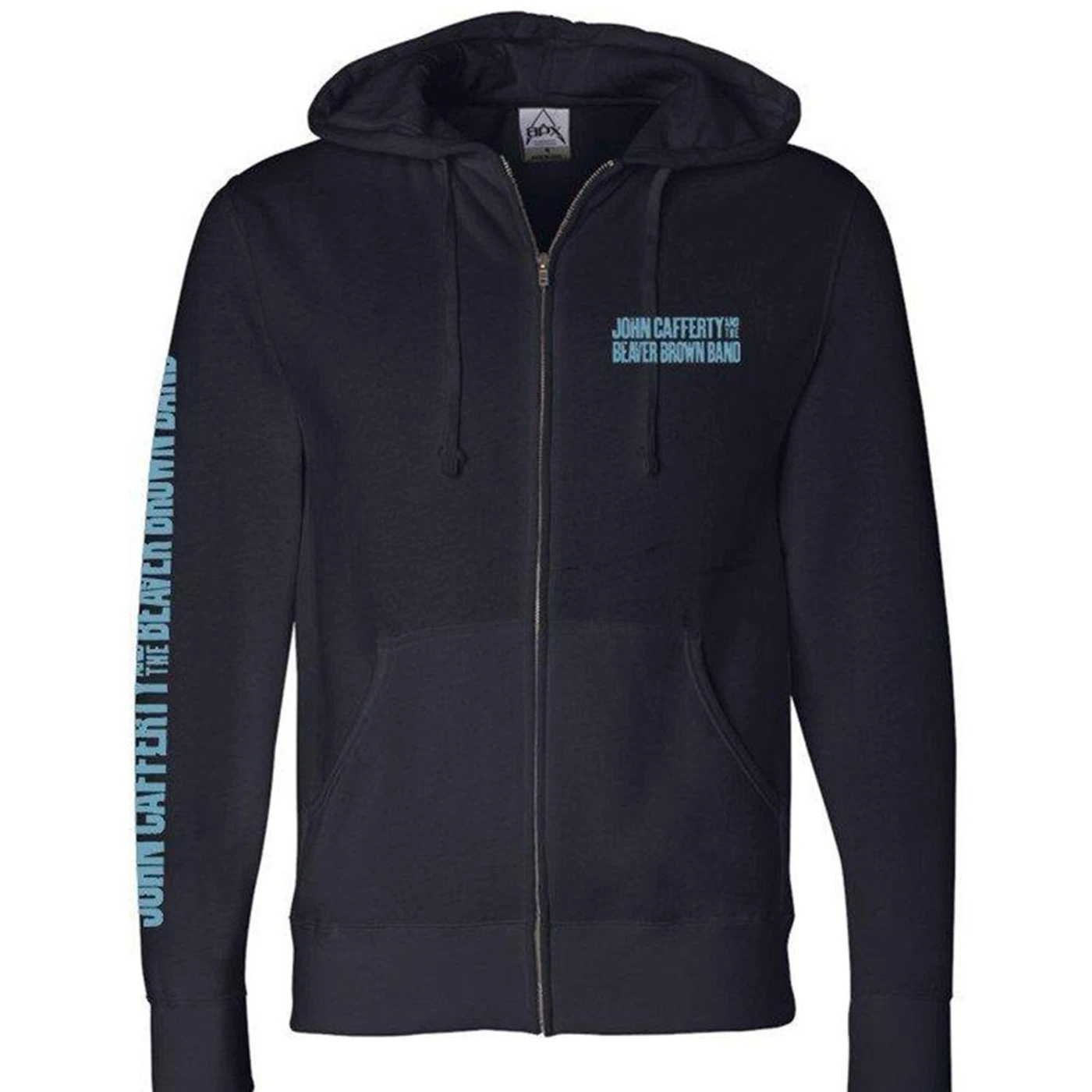John Cafferty Logo Zip Hoodie