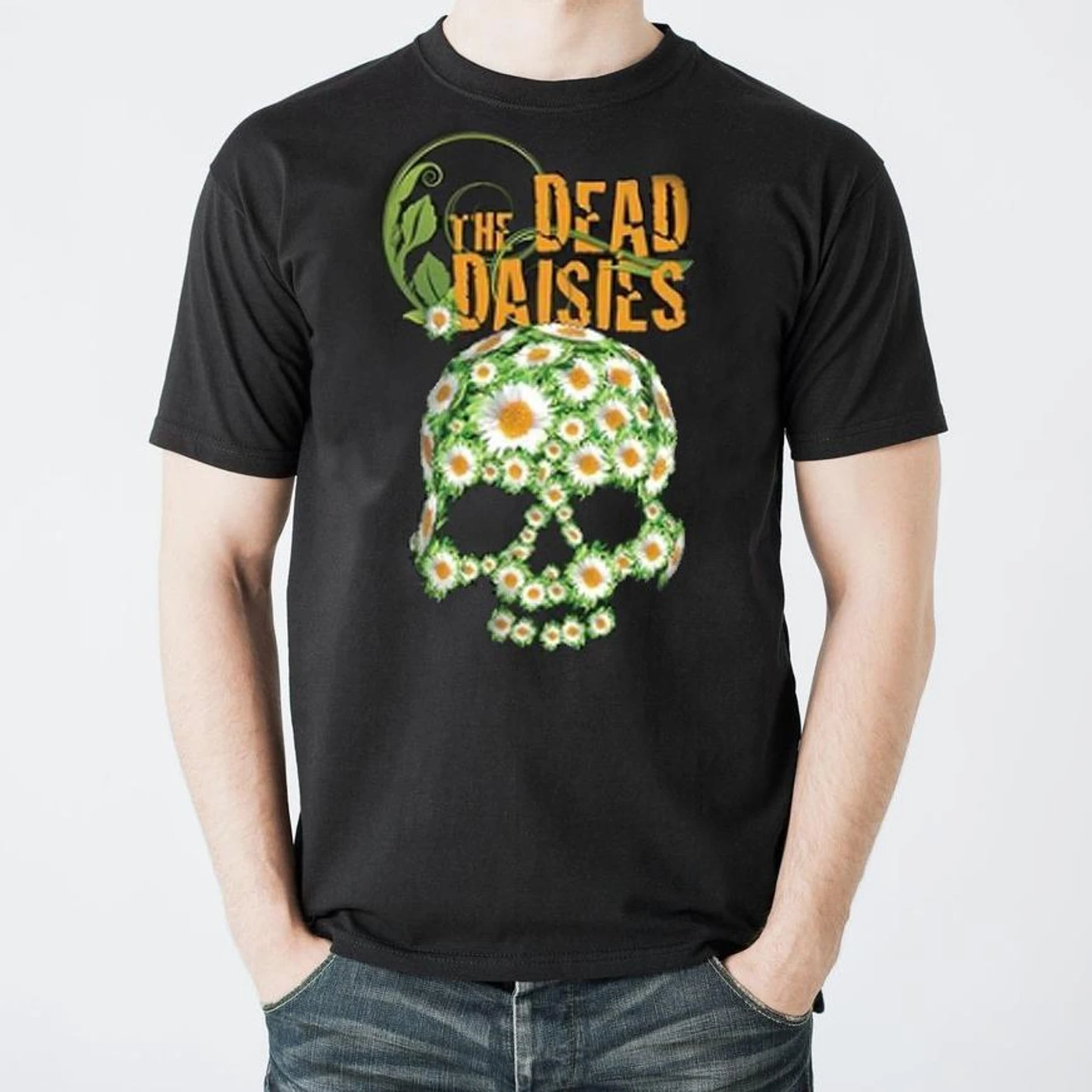 The Dead Daisies Flower Skull T-Shirt