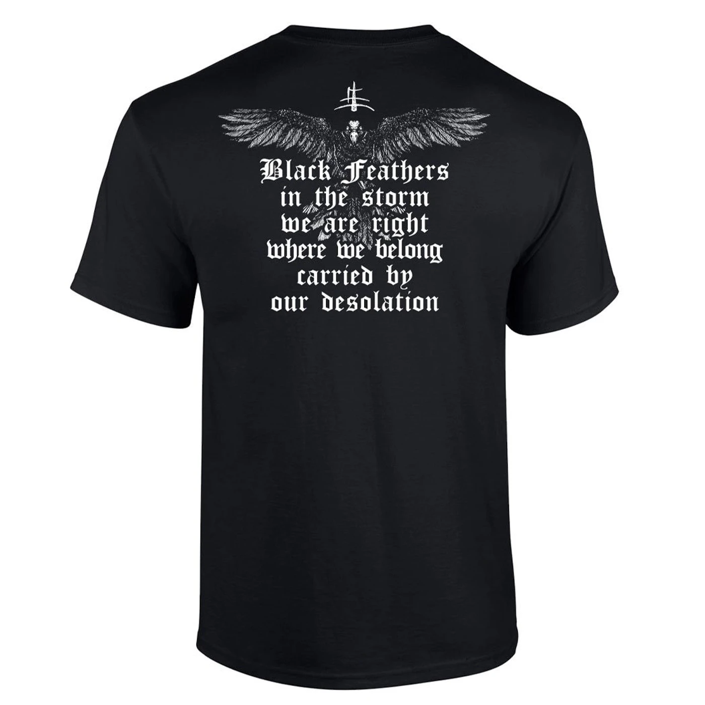 Lacuna Coil Black Feathers T-Shirt