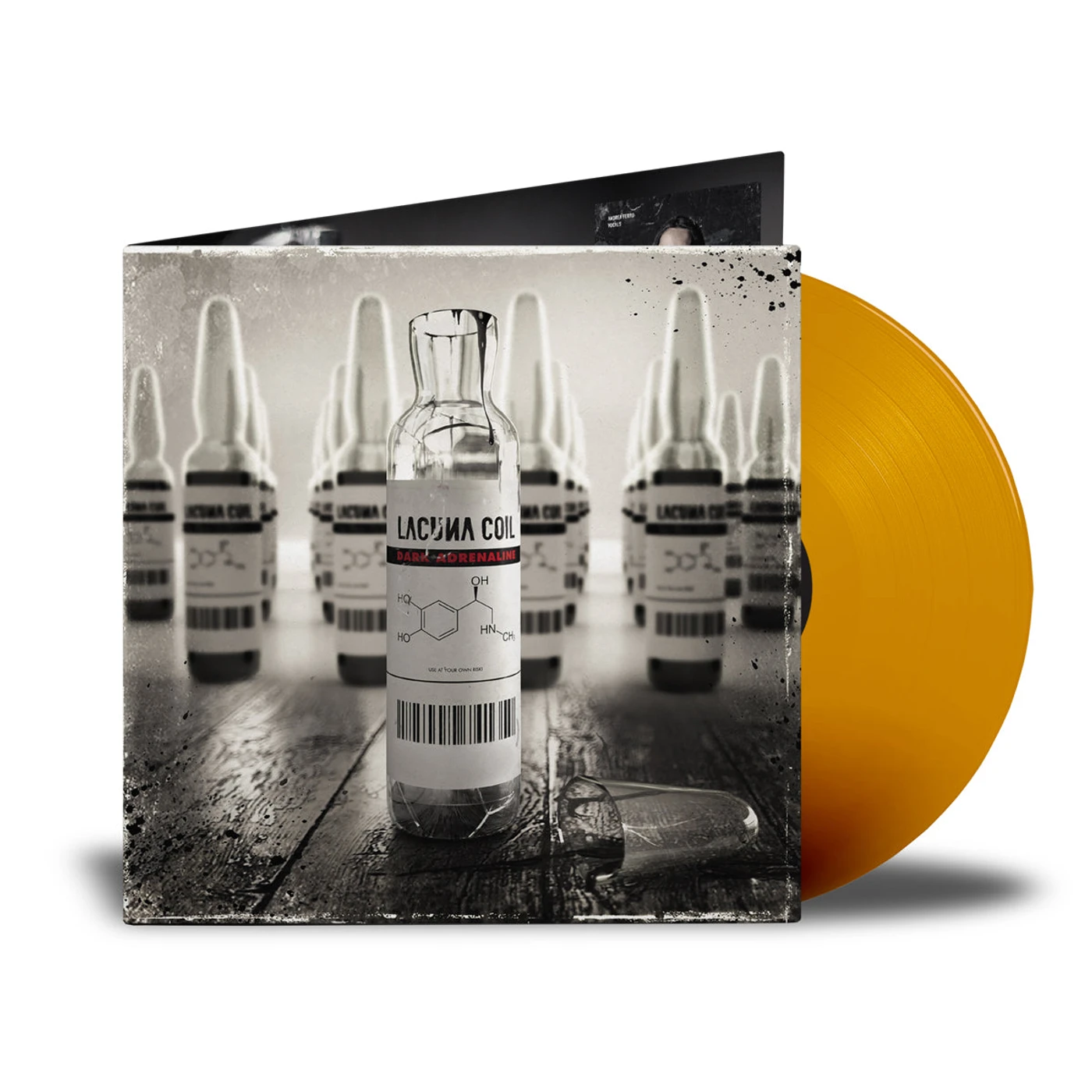 Lacuna Coil Dark Adrenaline LP - Limited Edition Transparent Orange (Vinyl)