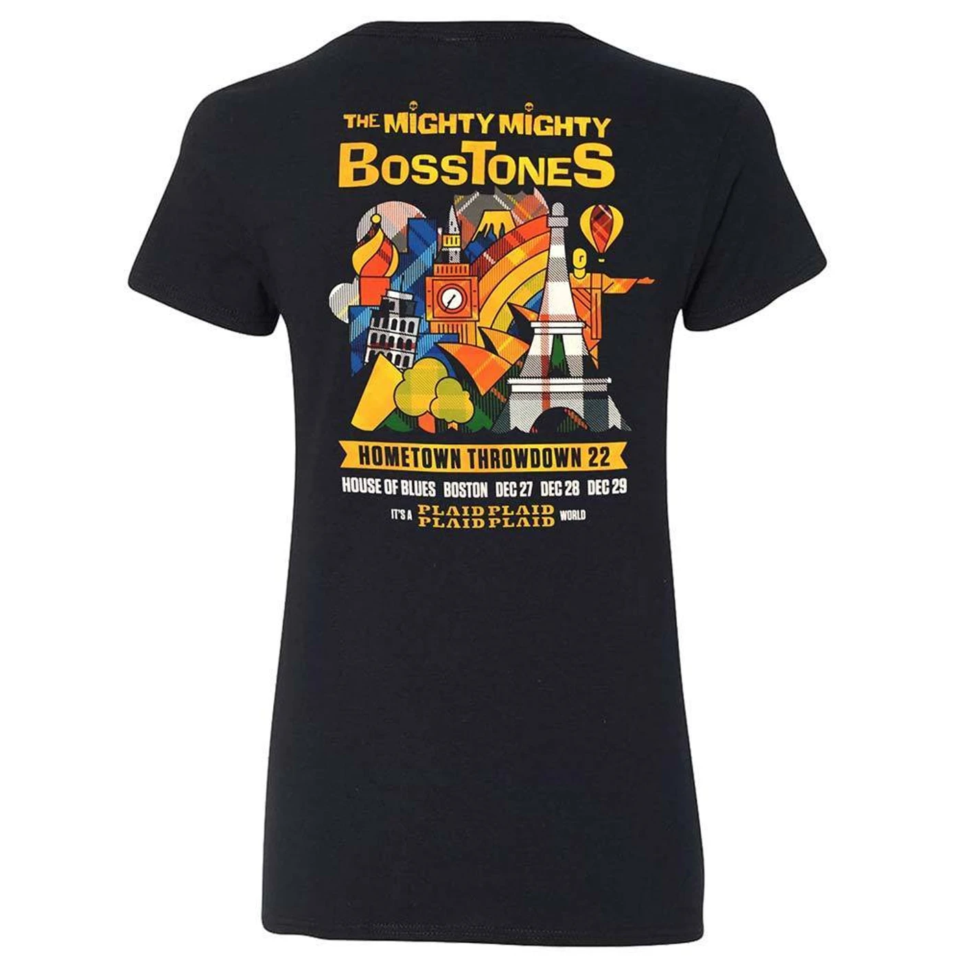 MIGHTY MIGHTY BOSSTONES Boston 2019 Hometown Throwdown Ladies T-Shirt