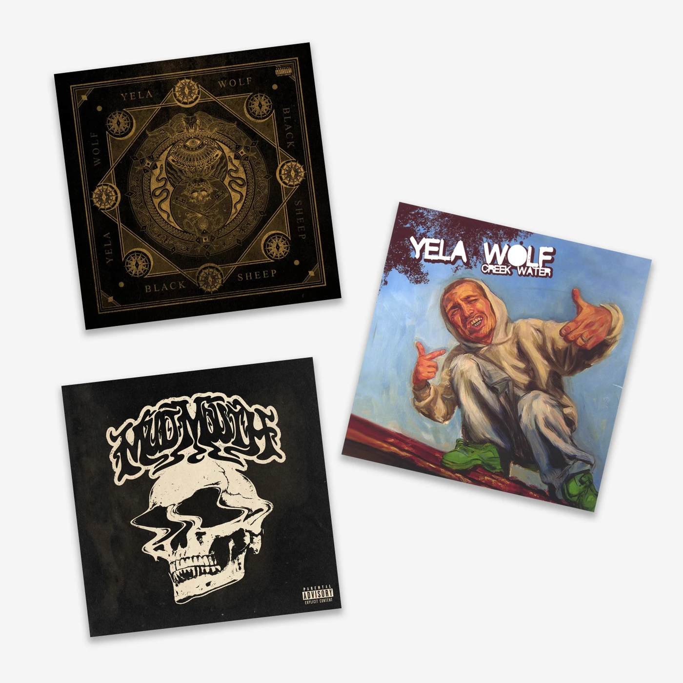 Yelawolf 3 CD BUNDLE