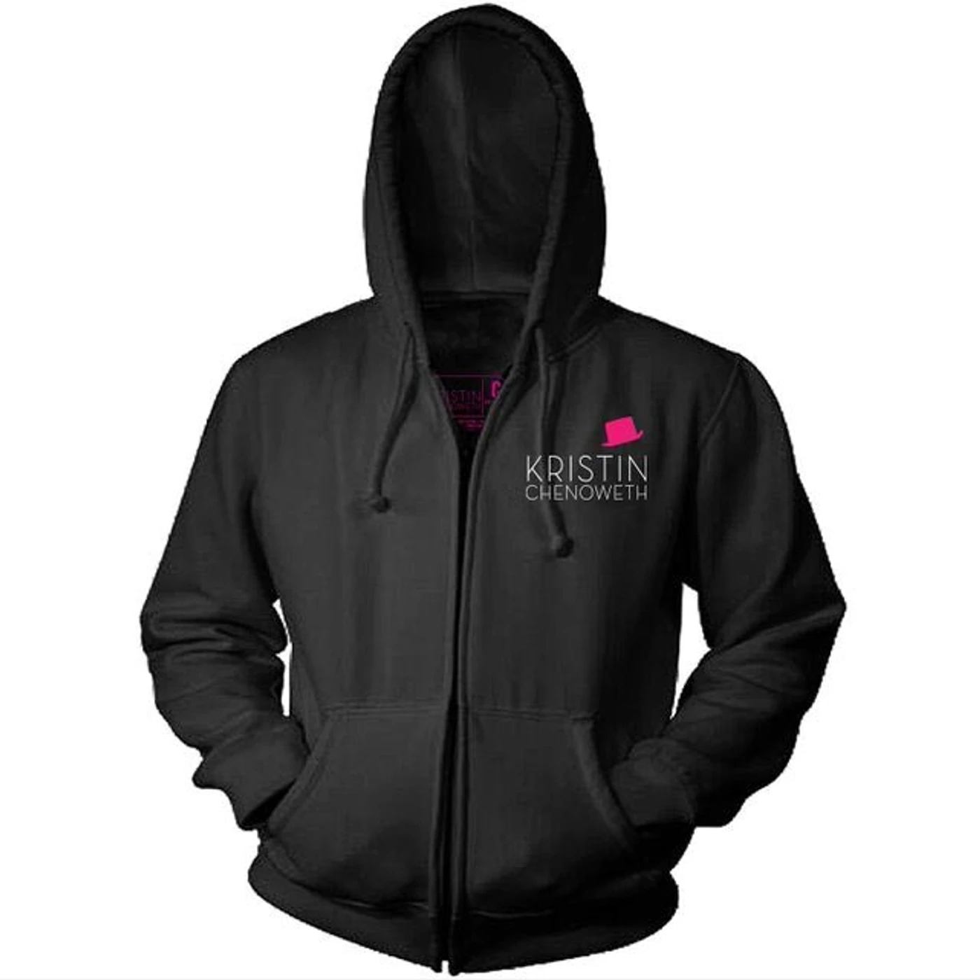Gentlemans Guide Kristin Chenoweth Black Zip Hoodie