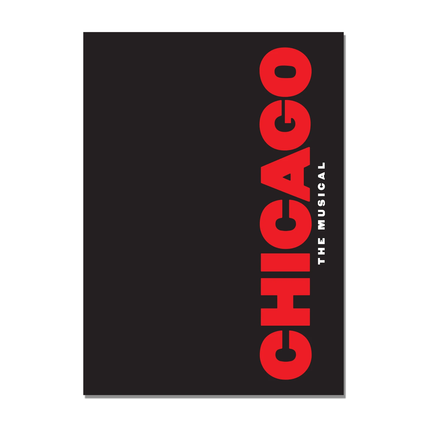 Chicago The Musical CHICAGO Souvenir Program Book