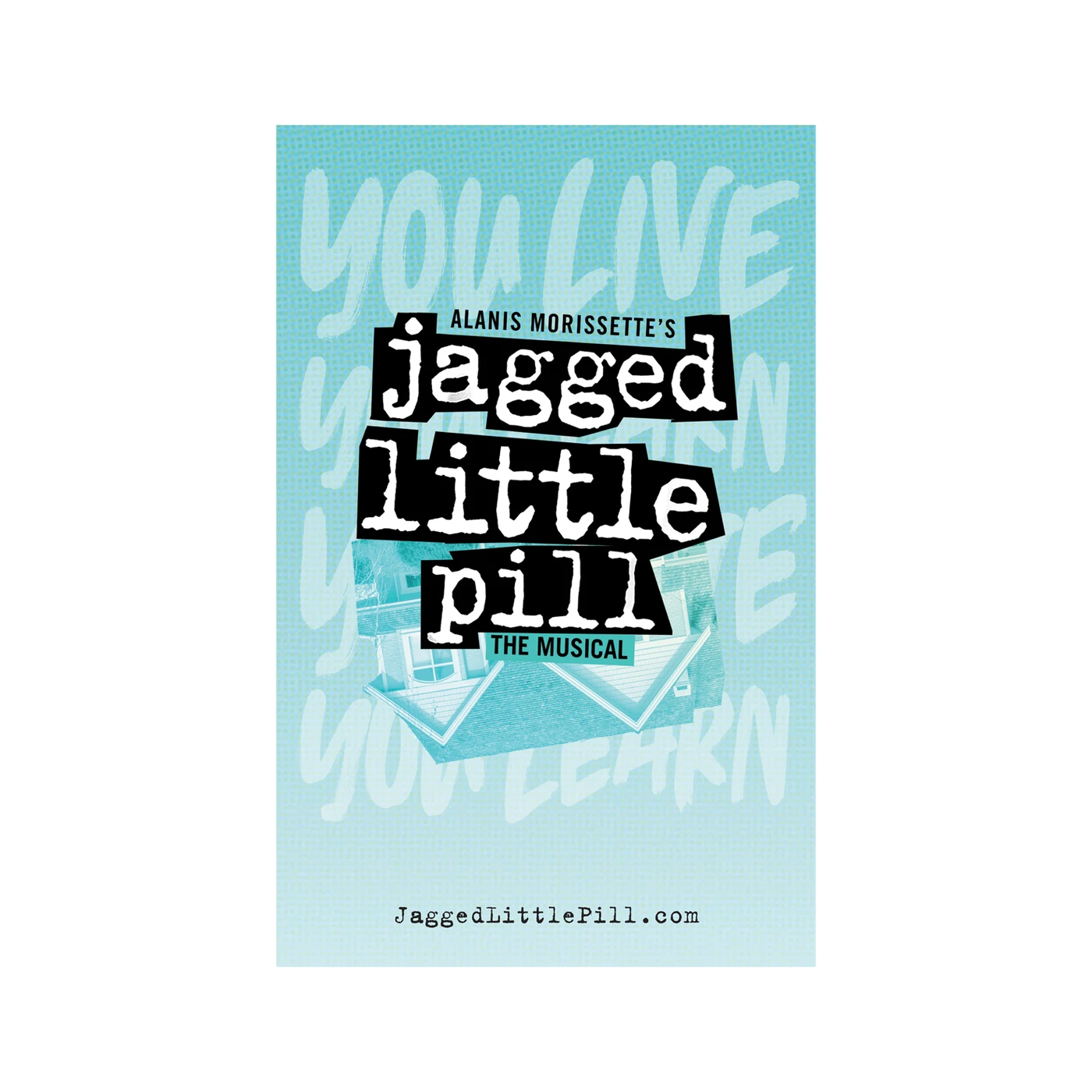 JAGGED LITTLE PILL Tour Windowcard