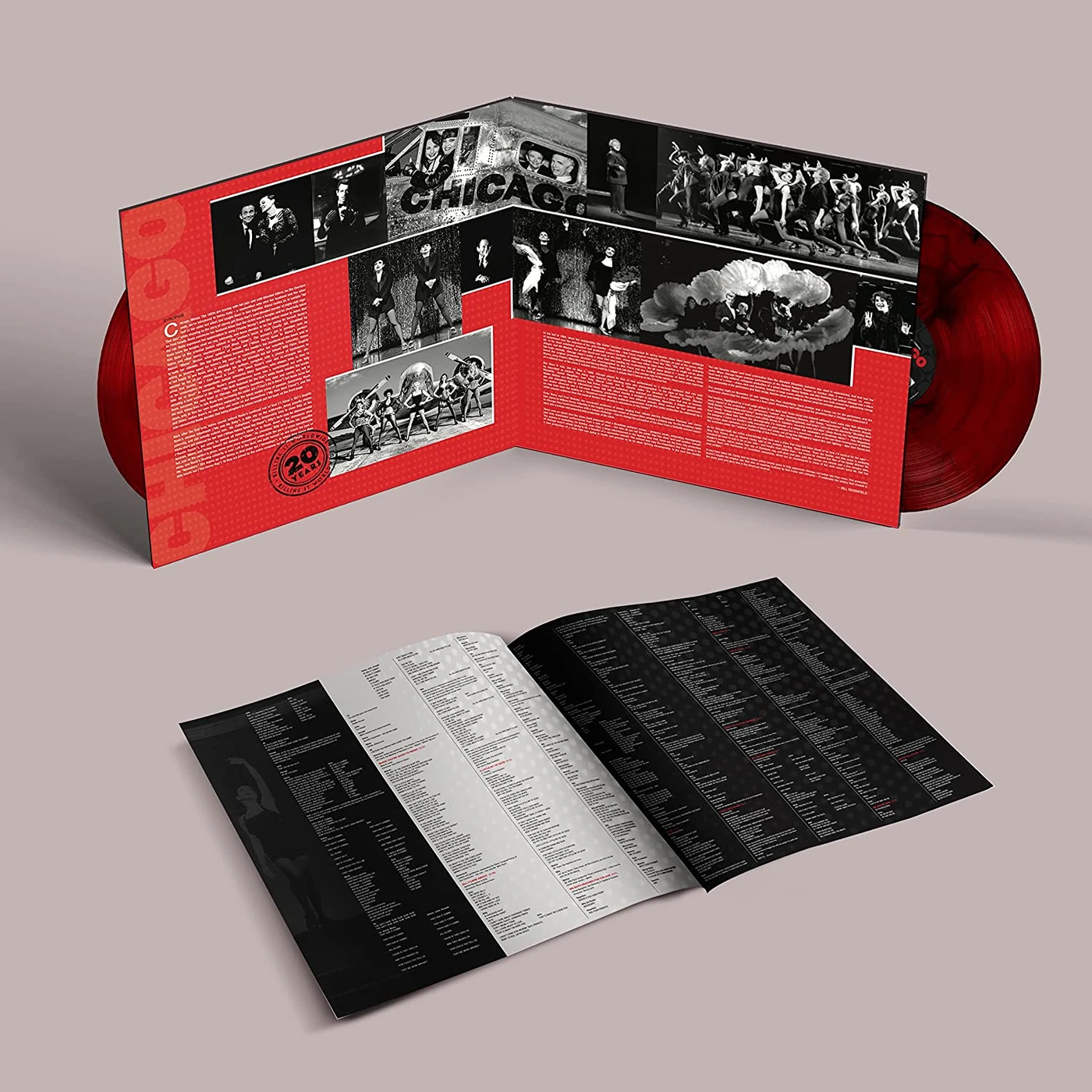 Chicago The Musical CHICAGO 1996 Broadway Cast Recording Vinyl