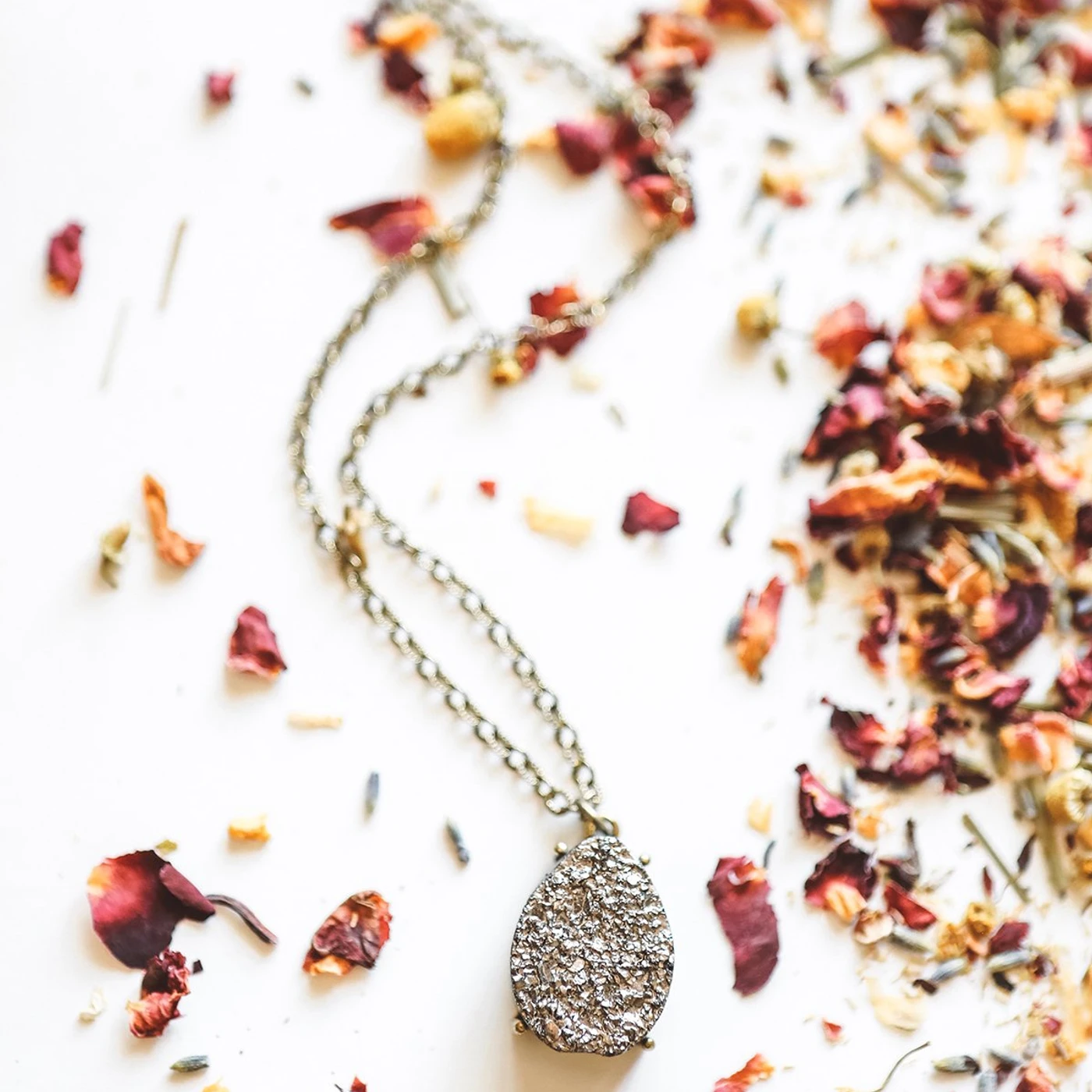 Joey Graceffa Antique Marcasite Pendant