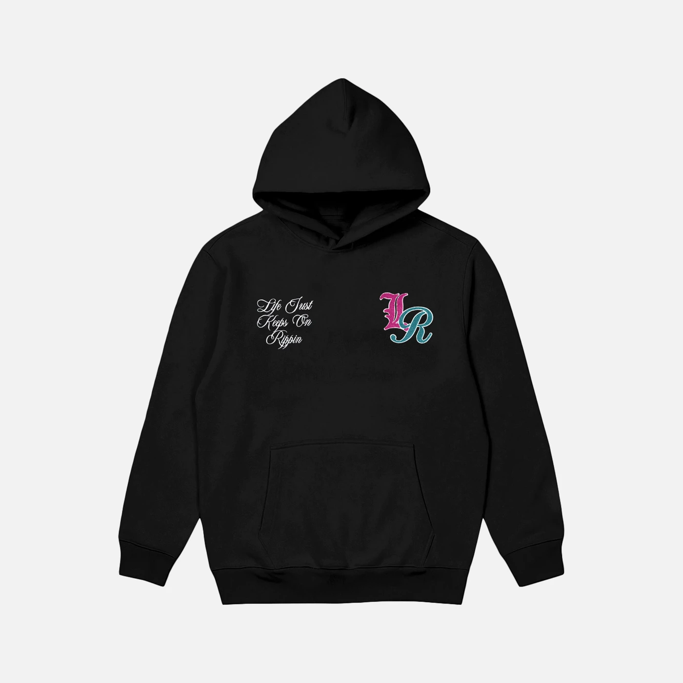 Chris D'Elia Life Rips Chenille Patch Hoodie (Limited Edition)